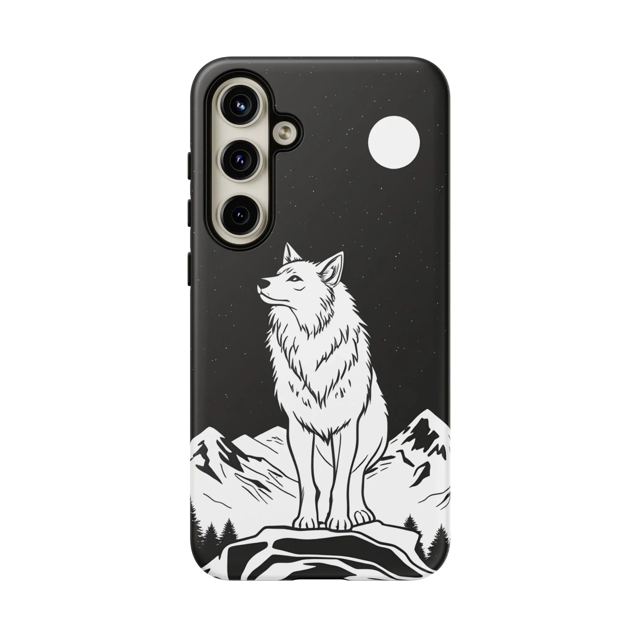 Majestic Wolf Phone Case for iPhone and Galaxy - KARARMDESIGN
