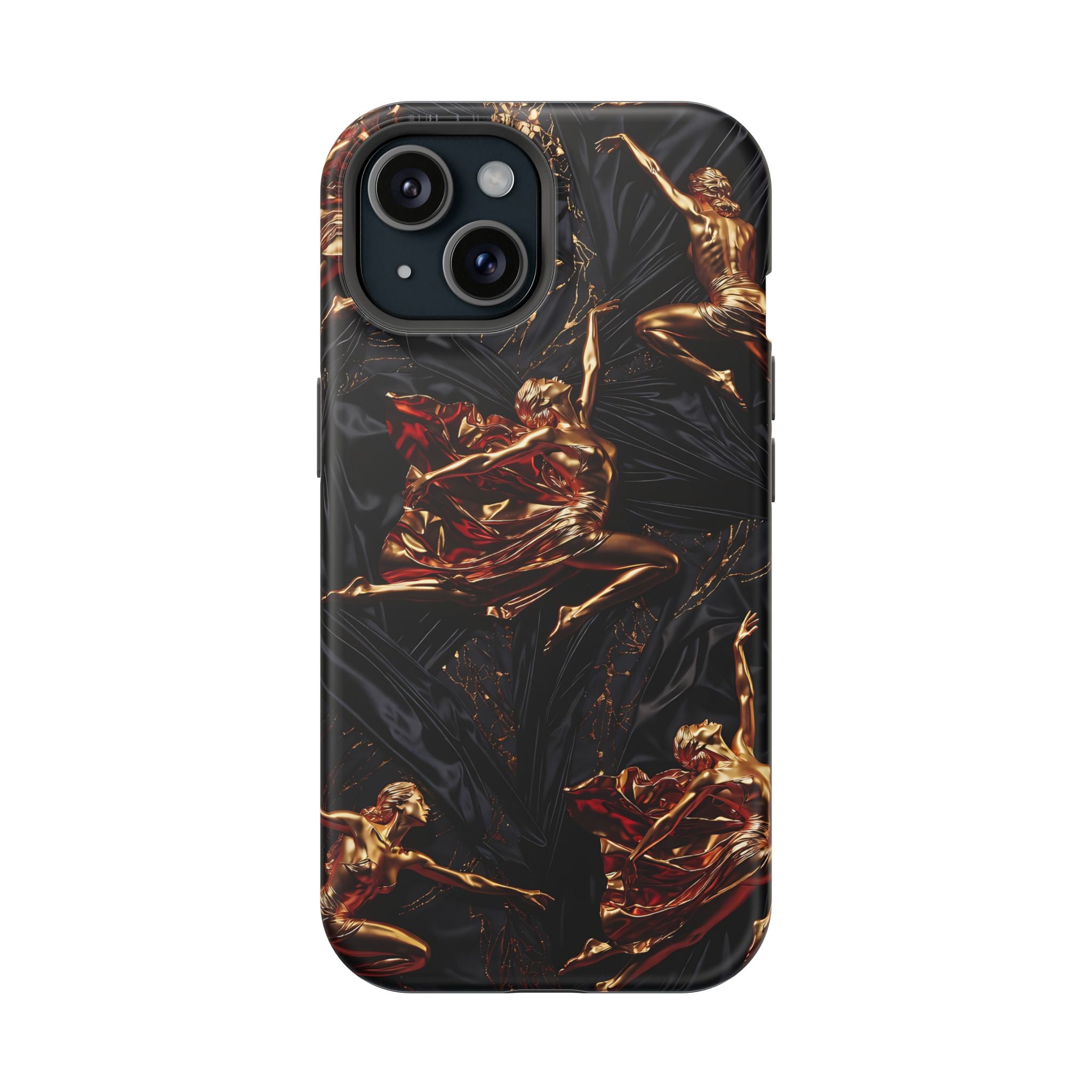 Gold Sculpture Phone Case for iPhone 13-17 & Samsung Galaxy S26