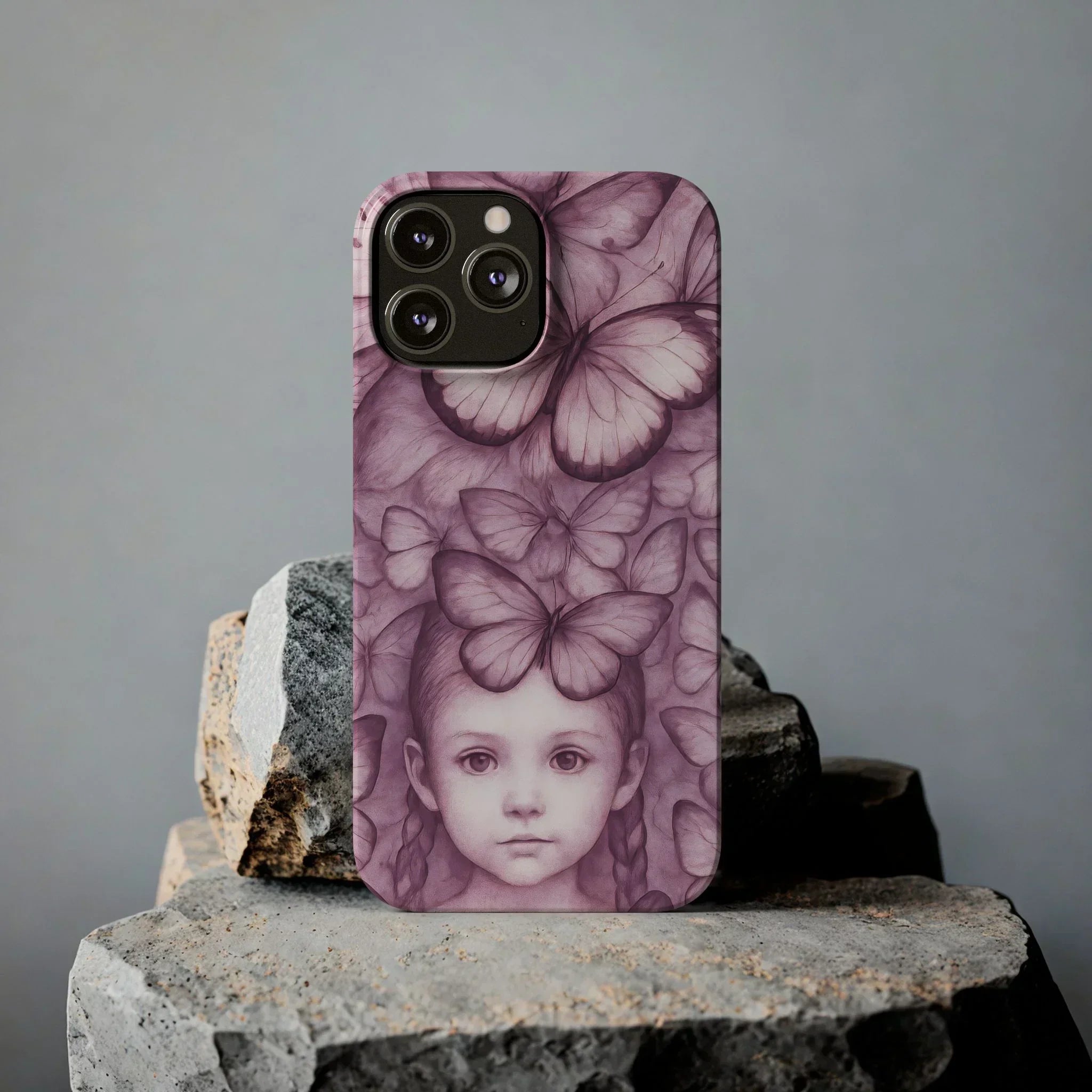 Mystic Girl Phone Case for iPhone 7-17 Models - KARARMDESIGN