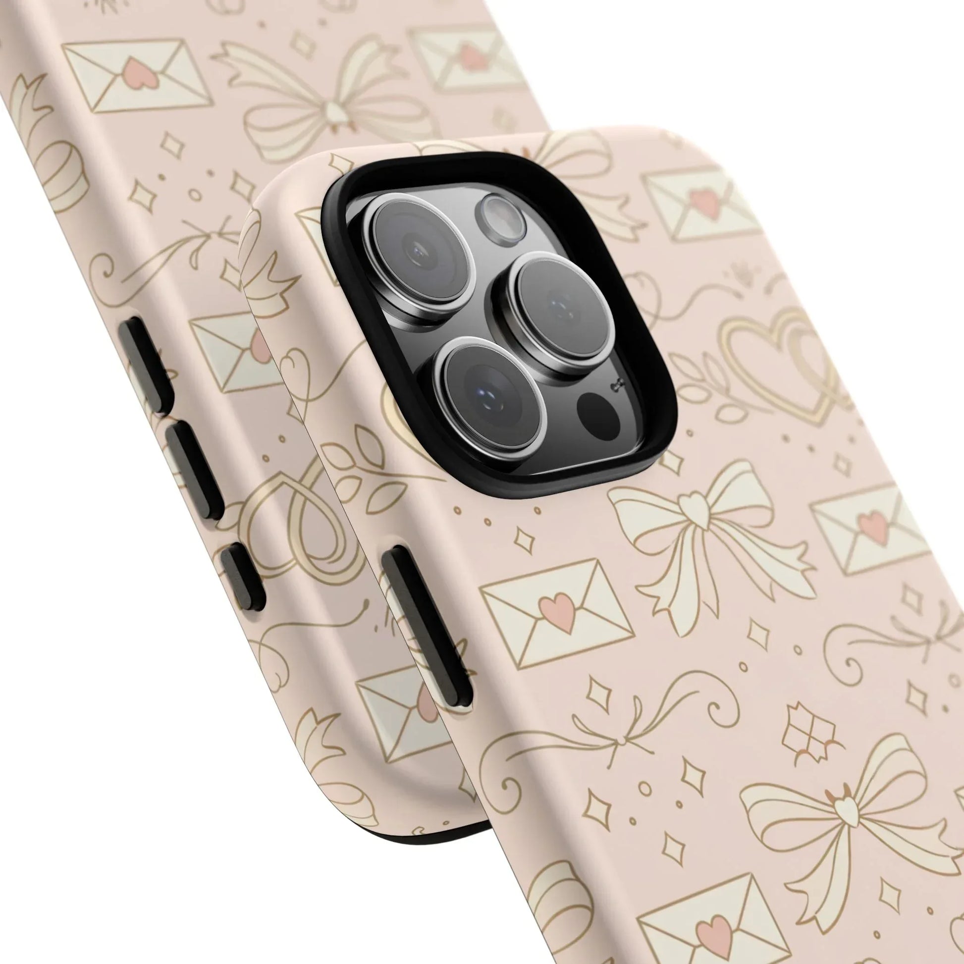 Sweet Romance Tough Phone Case for iPhone 11–17 & Galaxy S10–S25 - KARARMDESIGN