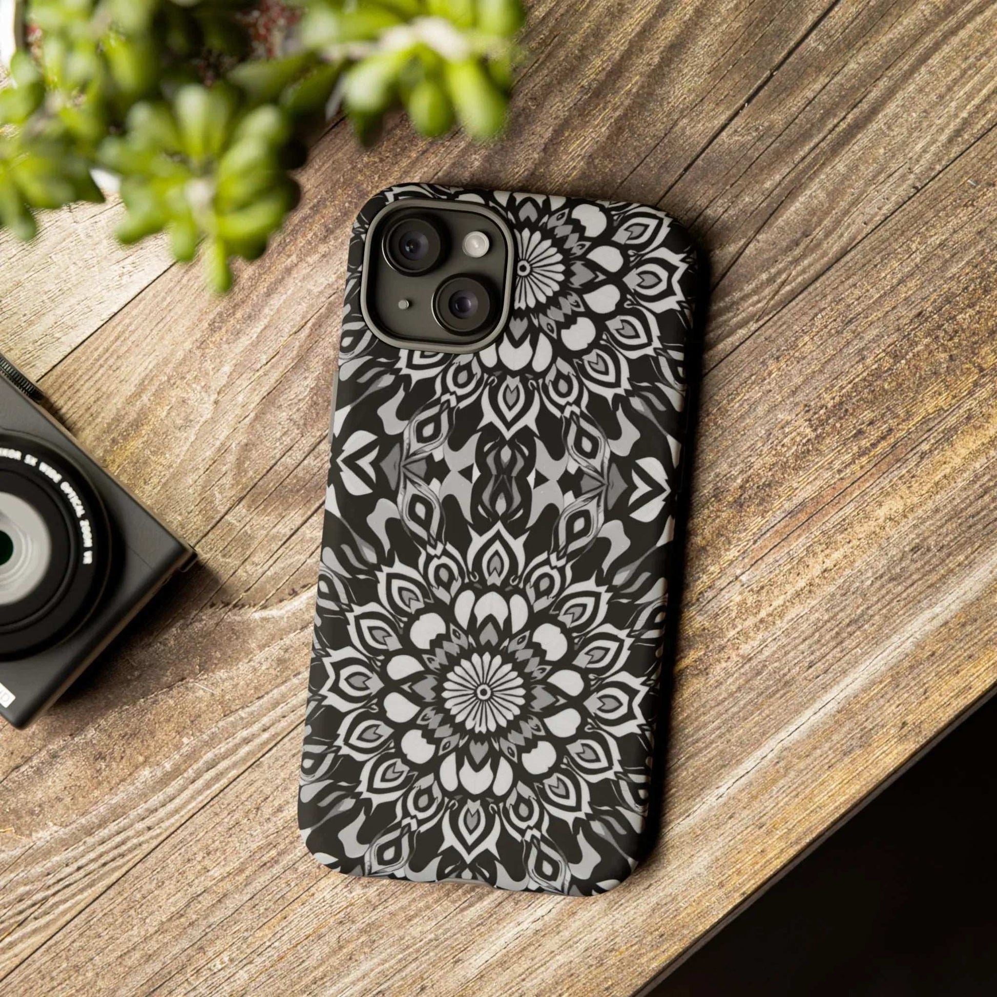 Mandala Phone Case for iPhone and Galaxy - KARARMDESIGN