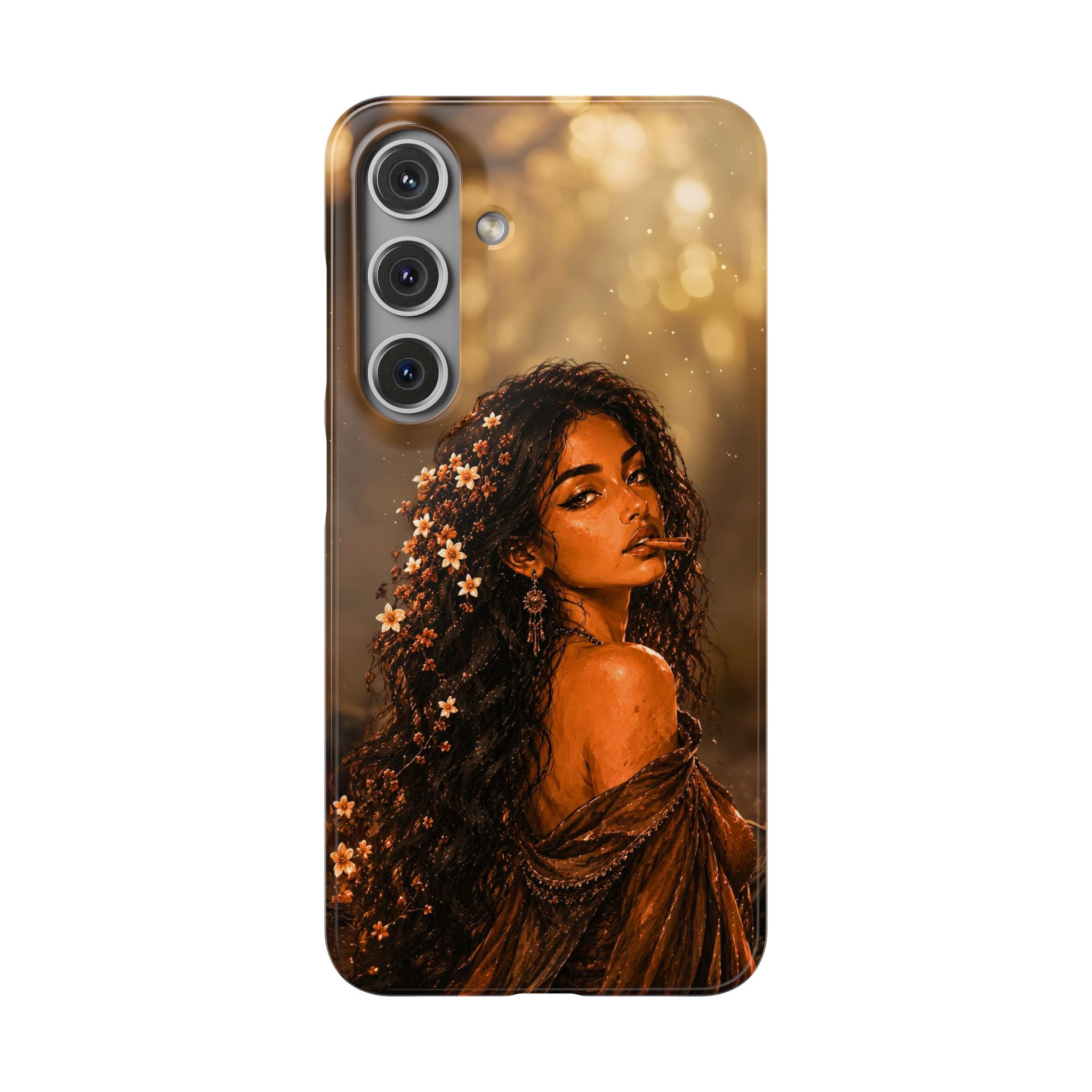 Cinnamon Girl Phone Case for iPhone 11-17 & Samsung Galaxy S20-S26