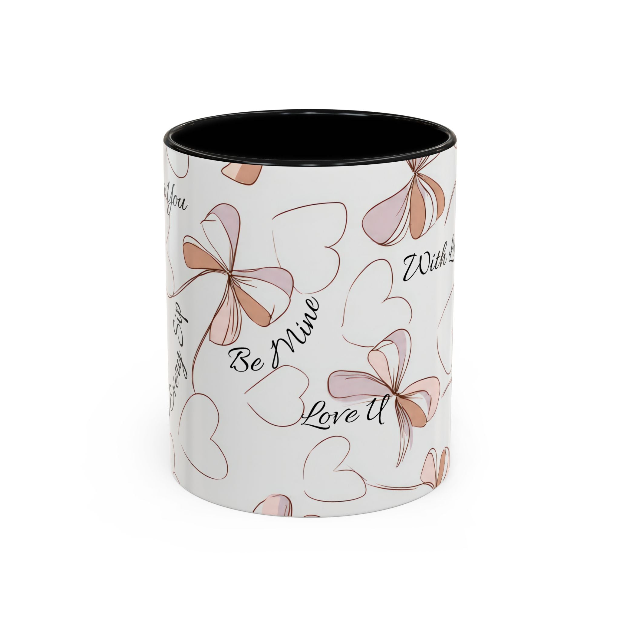 Love Messages Accent Coffee Mug (11, 15oz)