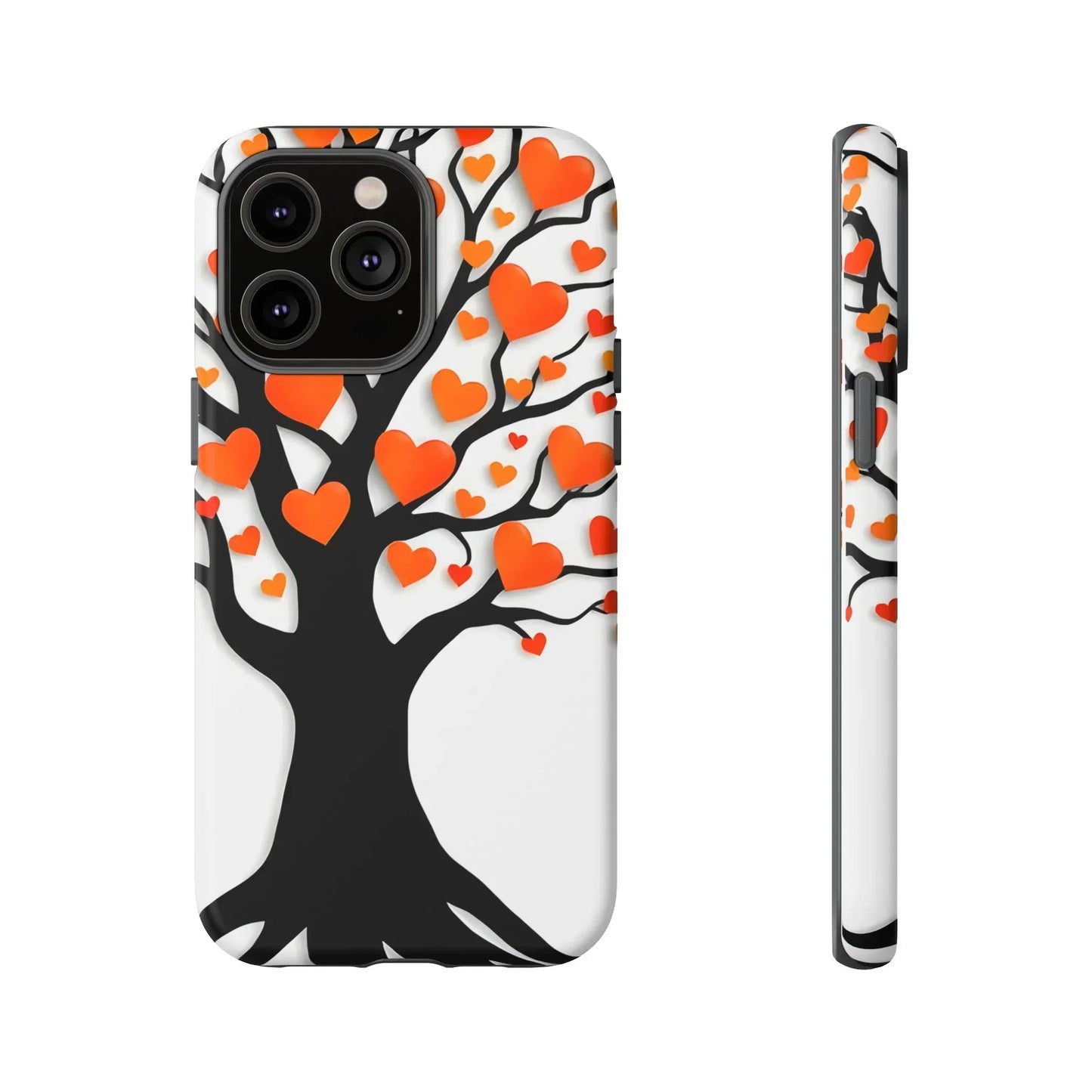 Heart Design Phone Case for iPhone 8–16 and Galaxy S10–S25 Models - KarArmDesign