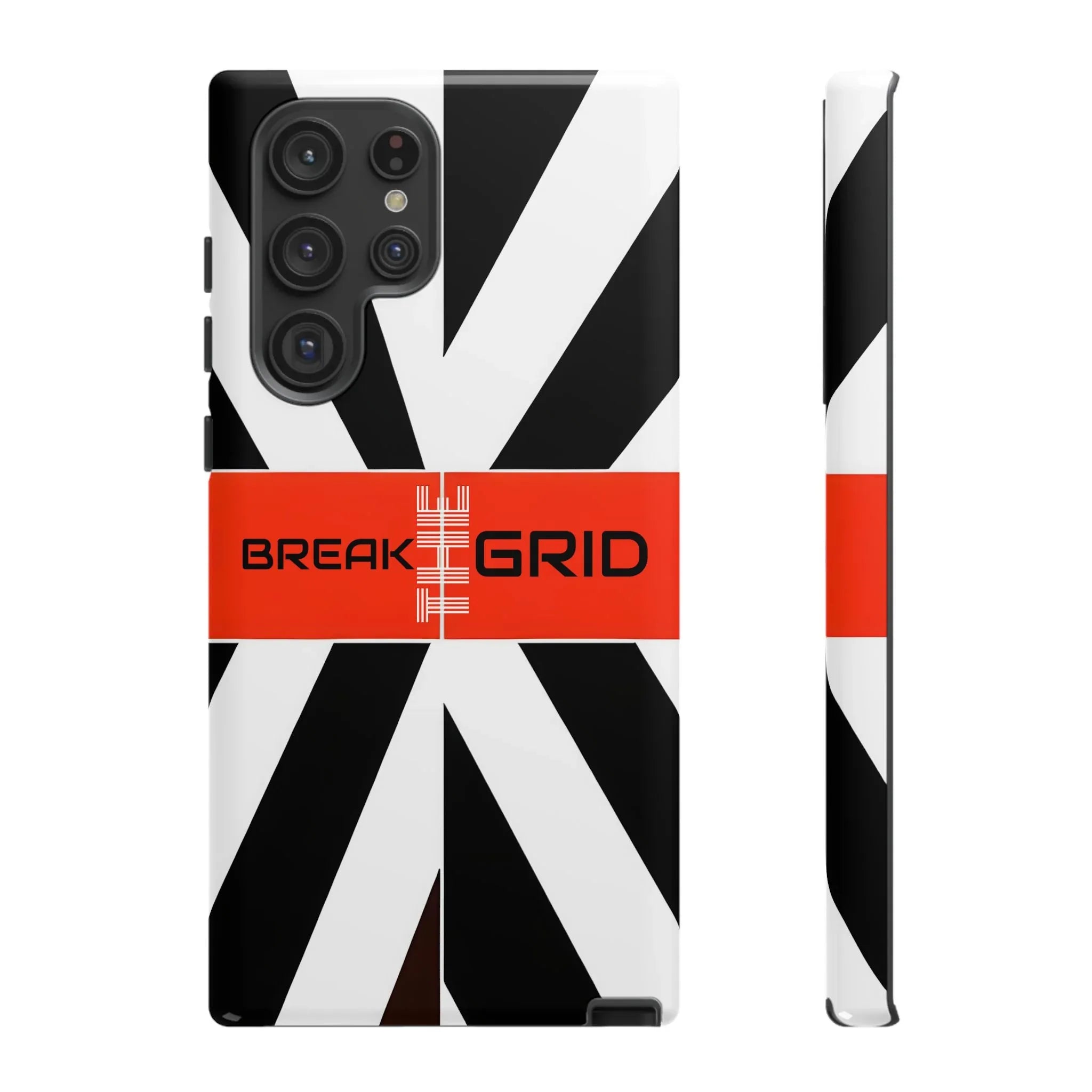 Break The Grid Phone Case for iPhone 11–16 and Galaxy S20–S25 - KARARMDESIGN