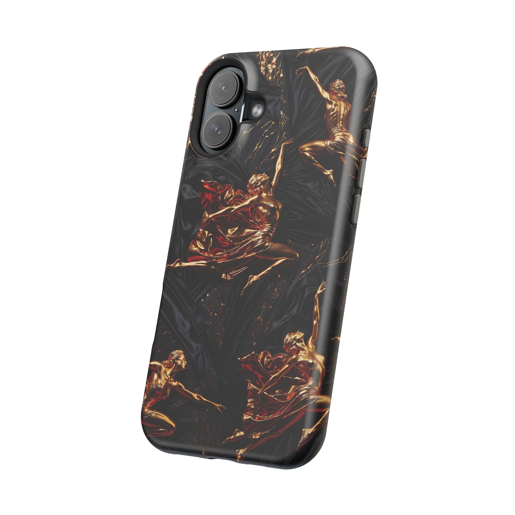 Gold Sculpture Phone Case for iPhone 13-17 & Samsung Galaxy S26