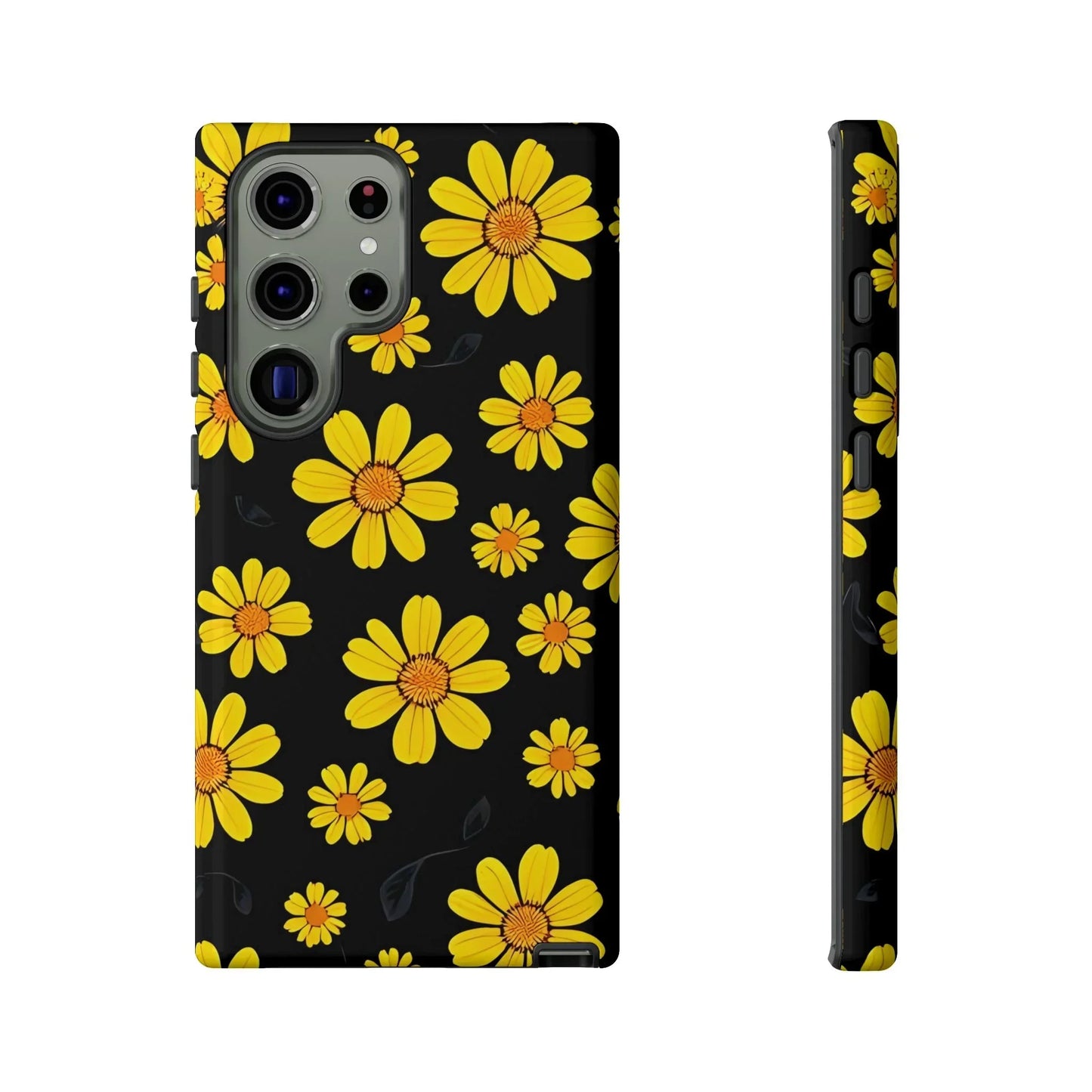 Elegant Floral Phone Case for Samsung Galaxy S10 to S25 - KarArmDesign