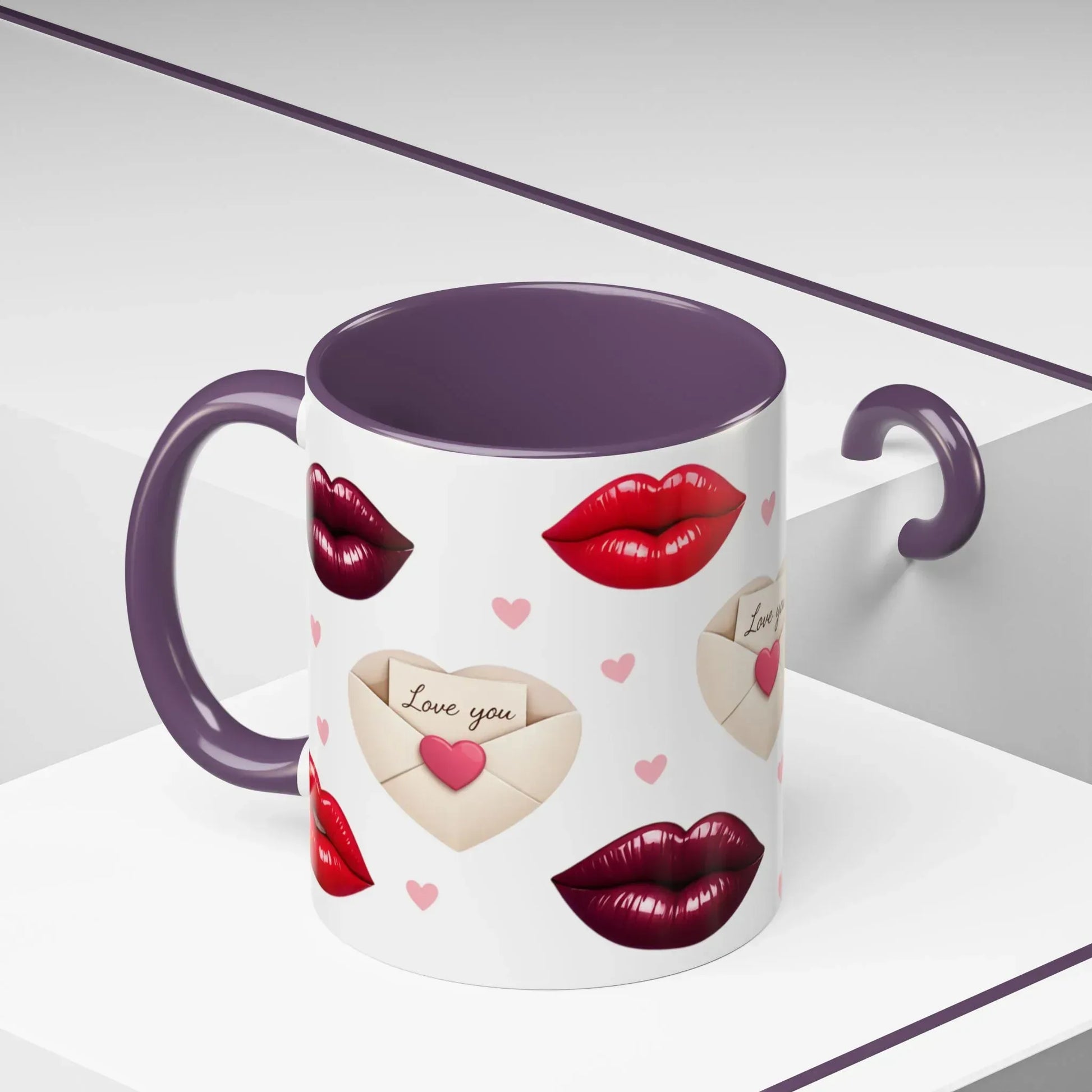 Velvet Kiss Accent Coffee Mug (11, 15oz) - KARARMDESIGN