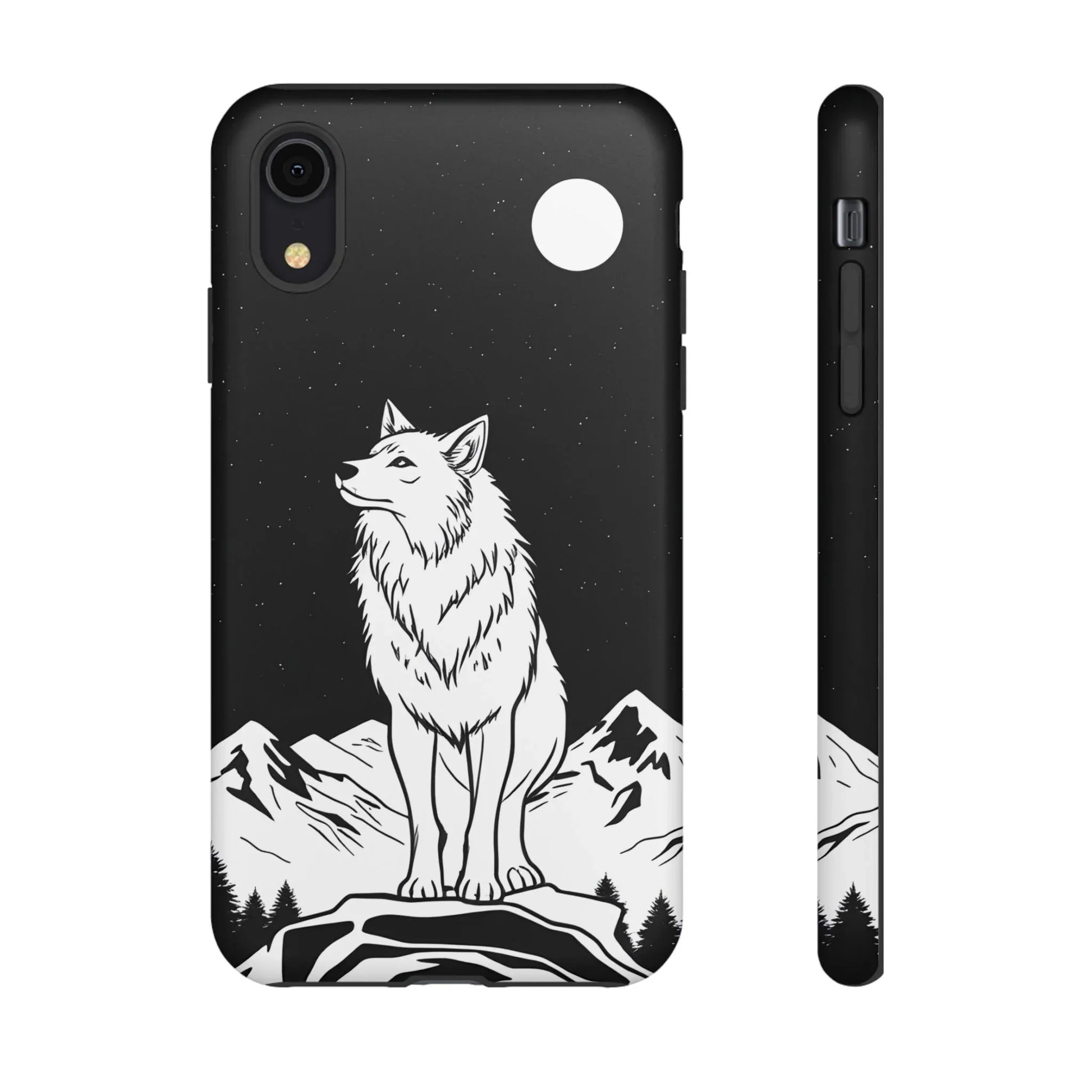 Majestic Wolf Phone Case for iPhone and Galaxy - KARARMDESIGN