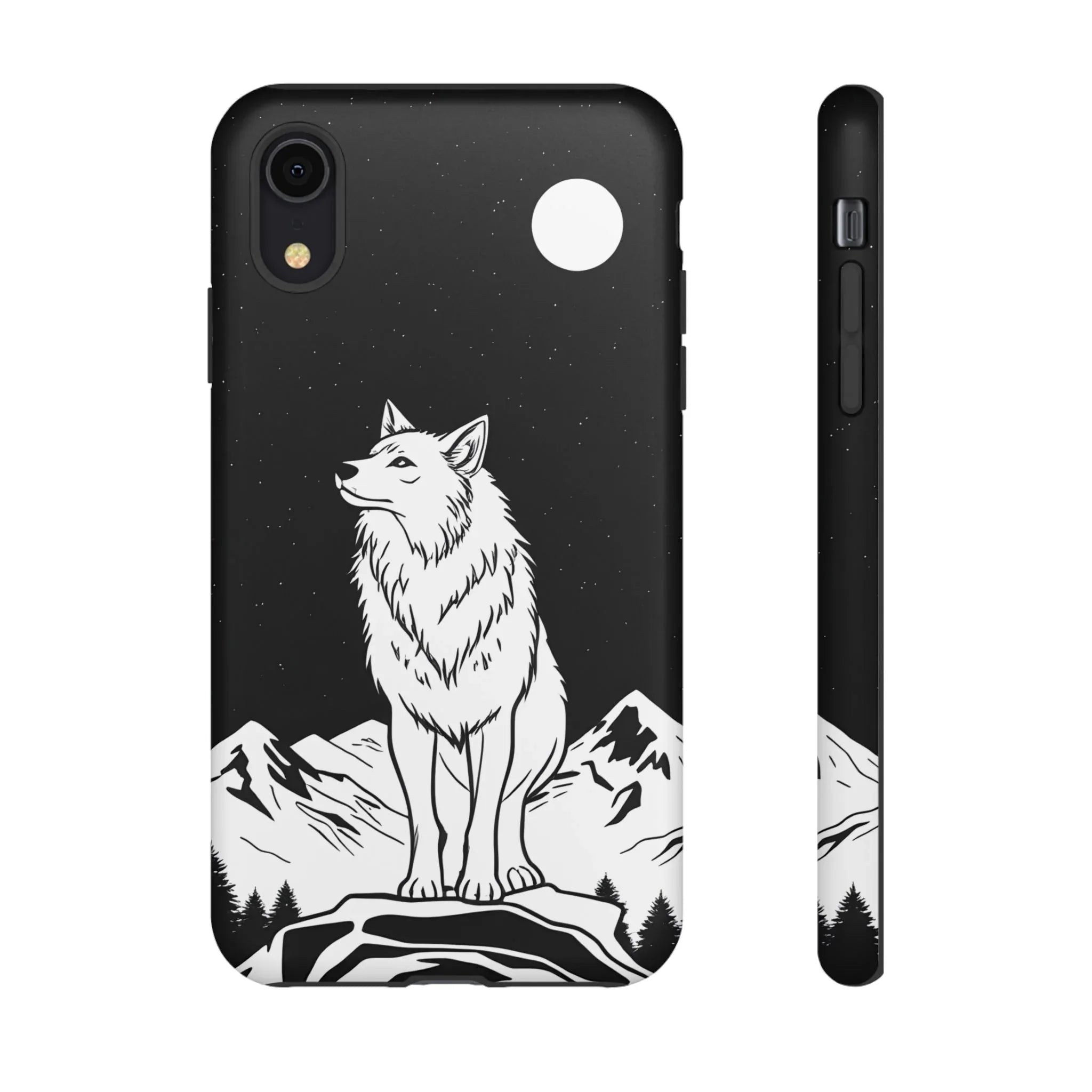 Majestic Wolf Phone Case for iPhone and Galaxy - KARARMDESIGN