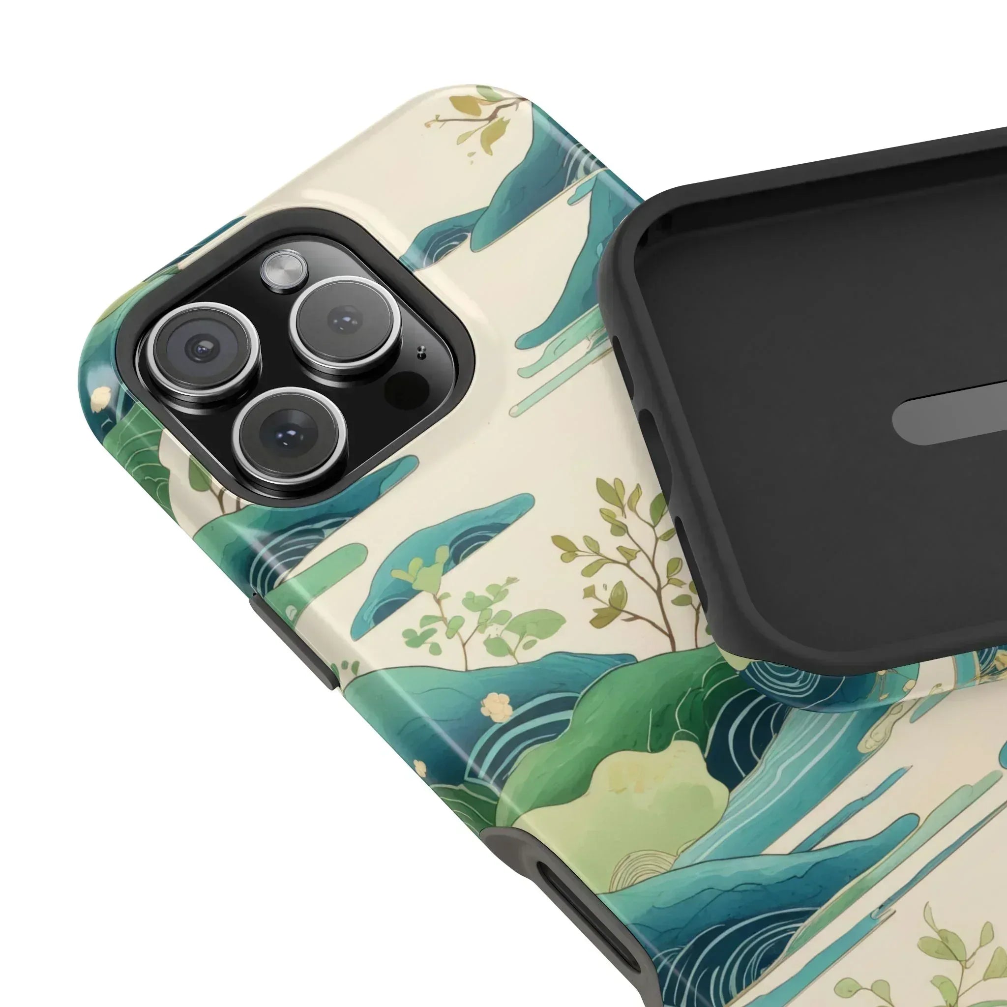 Nature Landscape Phone Case for iPhone 12-16 and Galaxy S21-S22 - KARARMDESIGN