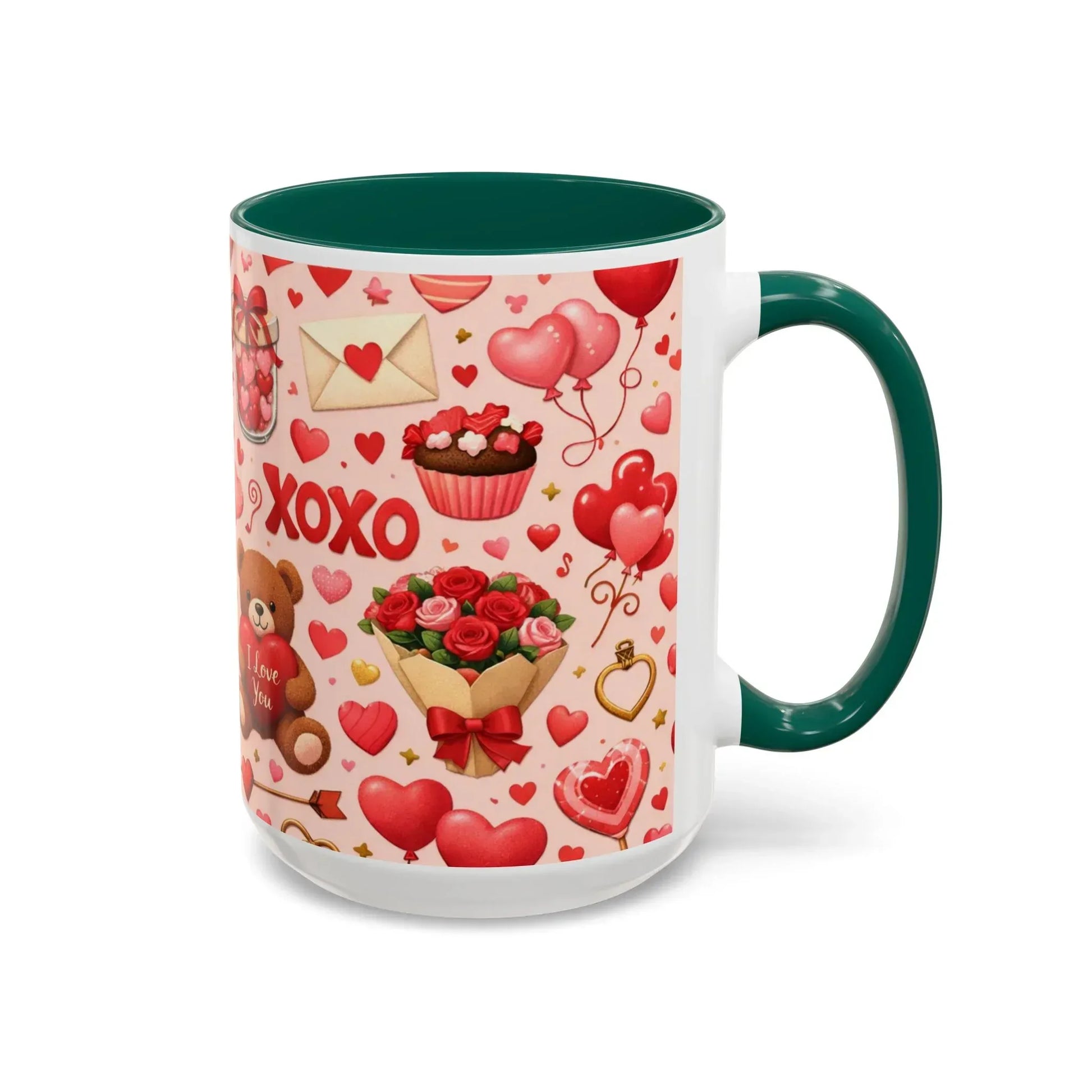 Sweetheart Love Mug - Colorful Mugs (11oz, 15oz) - KARARMDESIGN