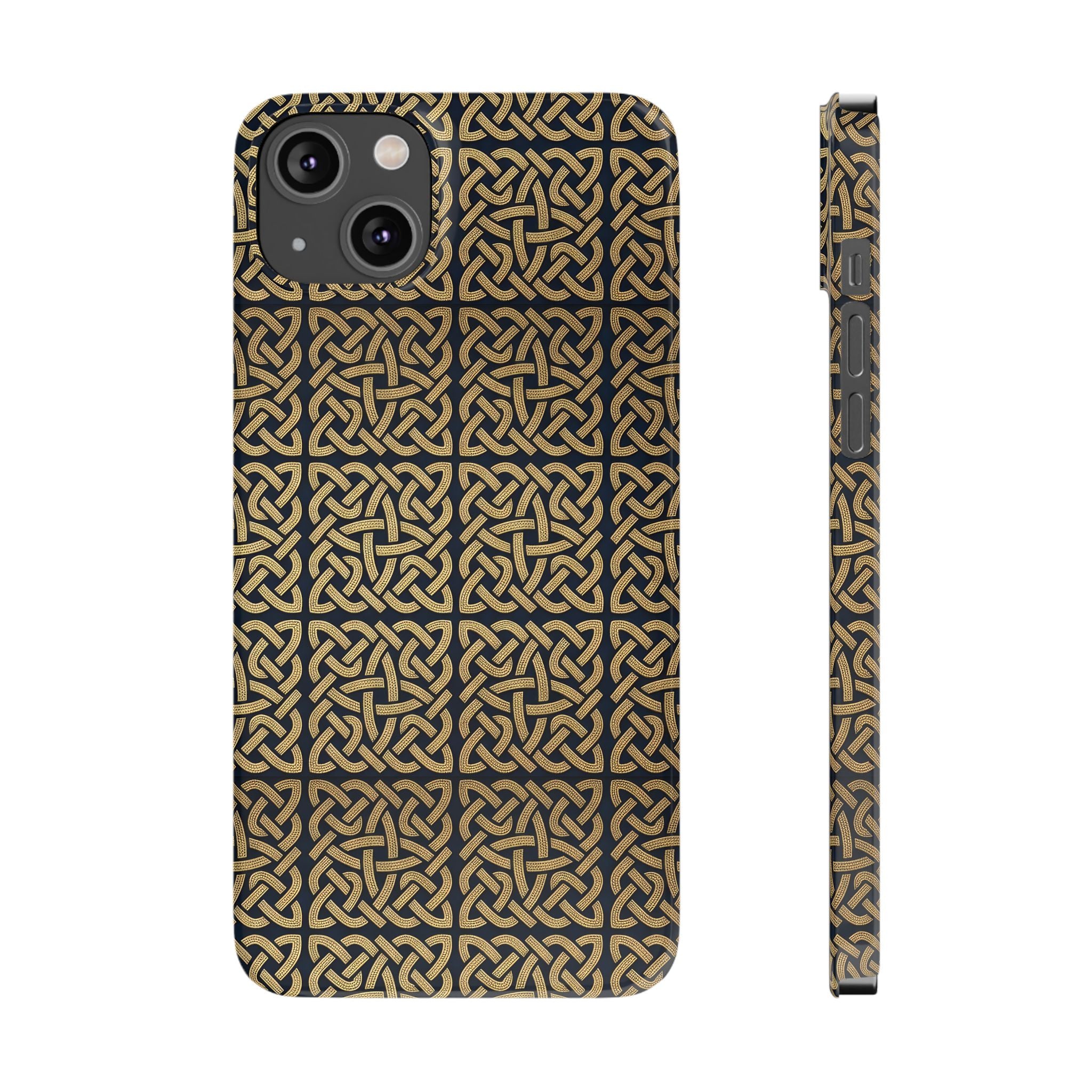 Armenian Ornament Slim Phone Case for iPhone 11–17