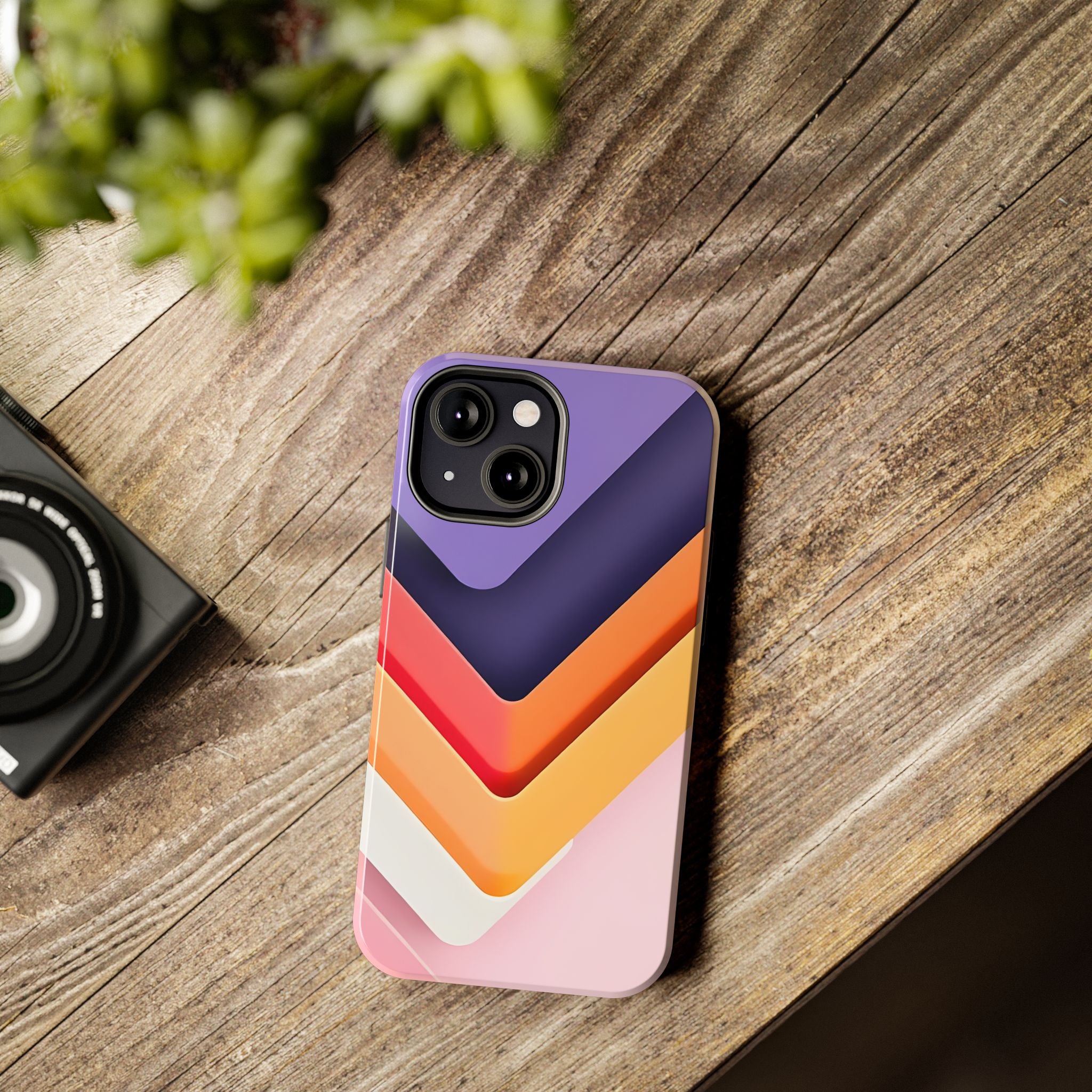 Geometric Chevron Tough Case for iPhone & Samsung Galaxy