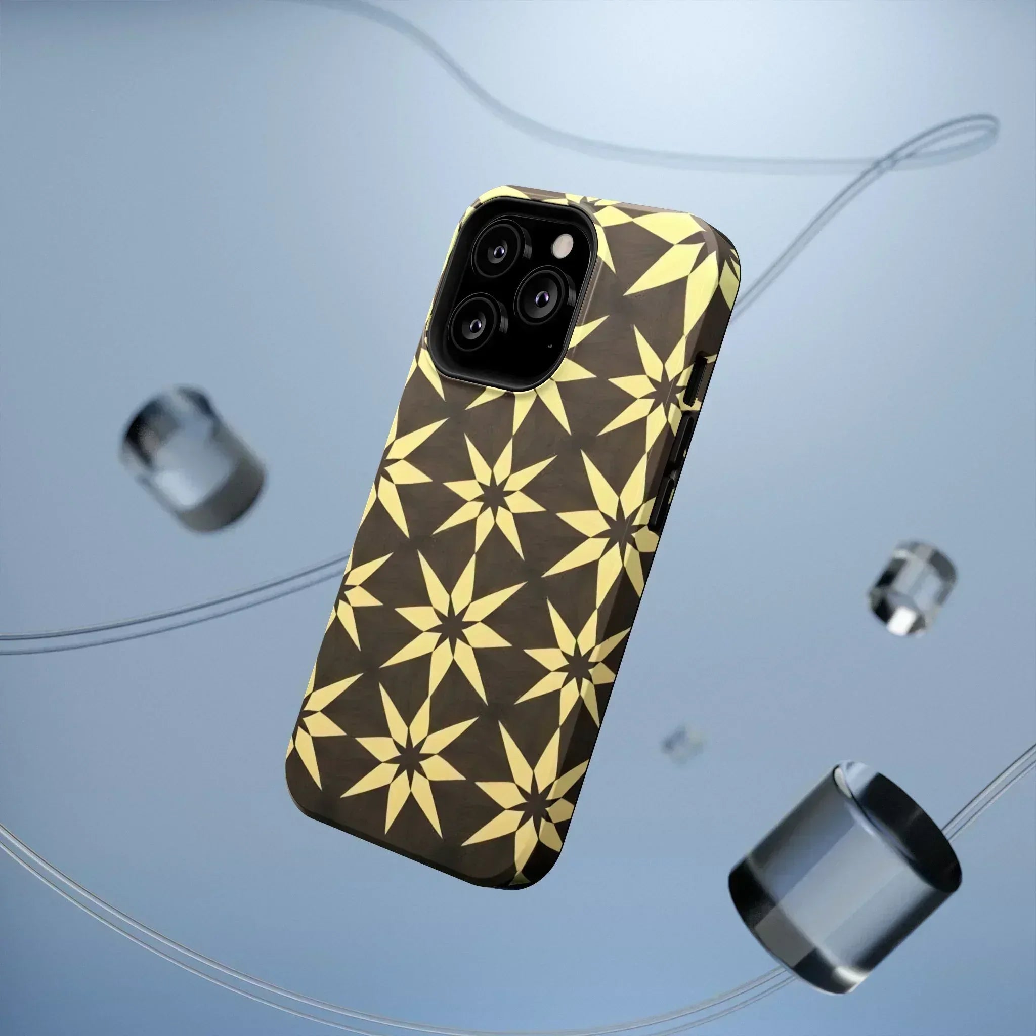 Star Phone Case for iPhone 12-16 and Samsung Galaxy S21-S22 - KARARMDESIGN