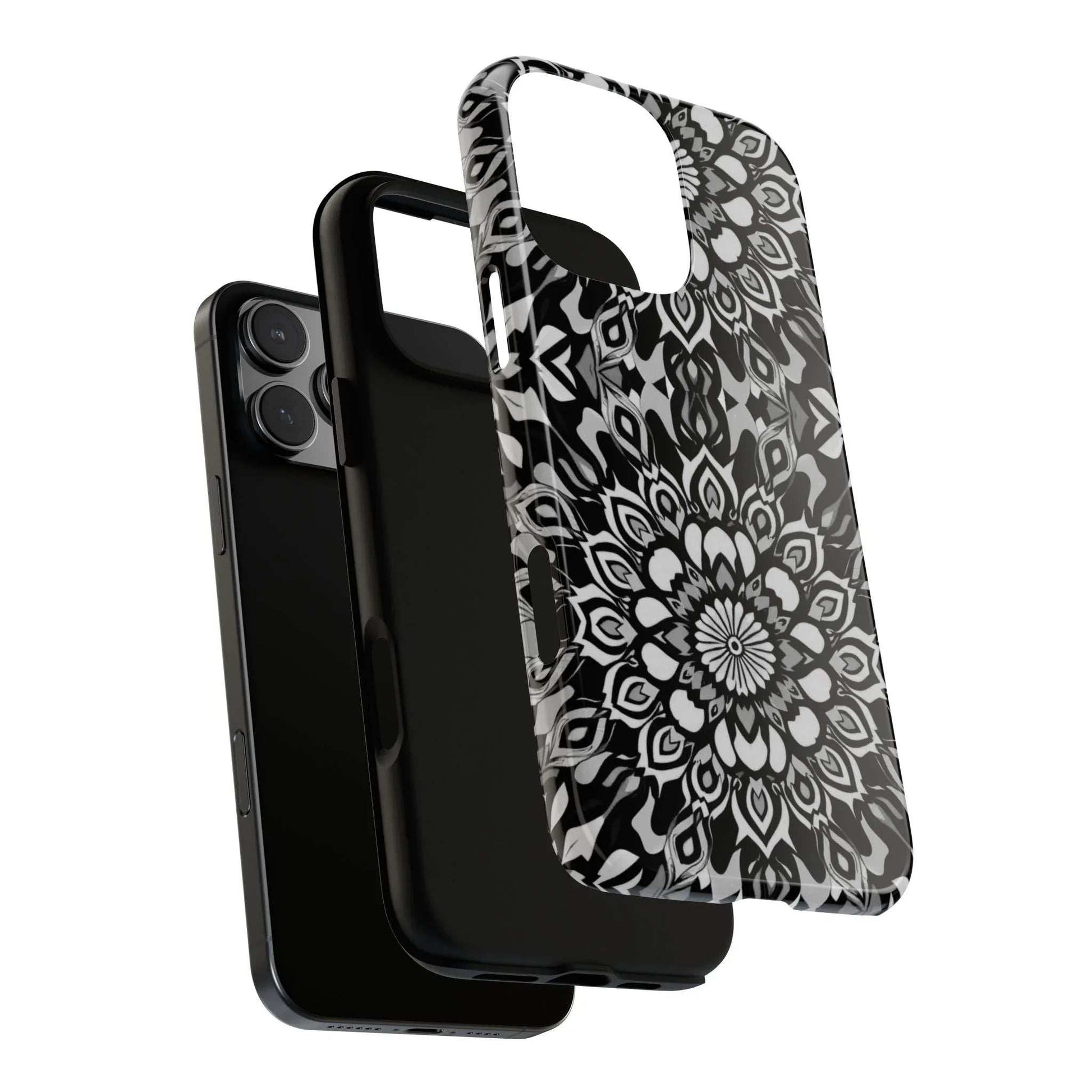 Mandala Phone Case for iPhone and Galaxy - KARARMDESIGN
