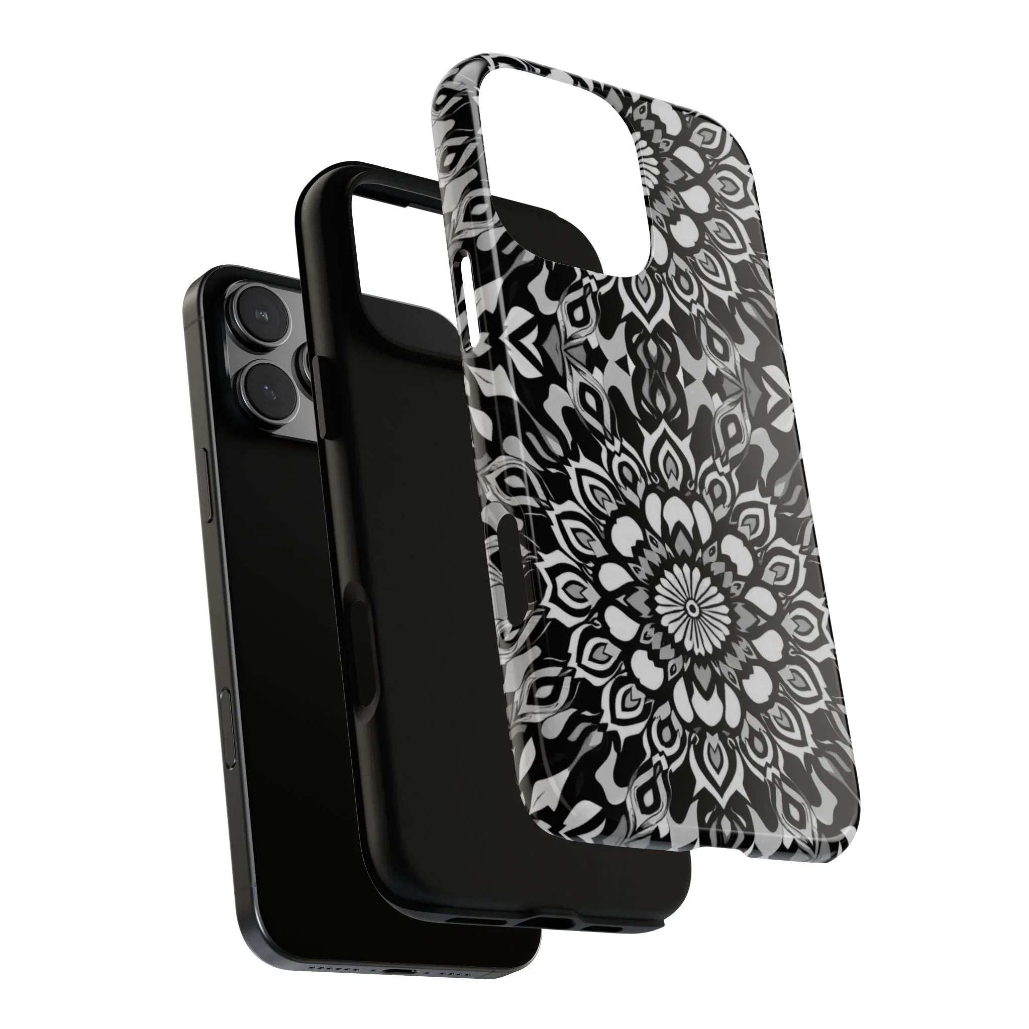 Mandala Phone Case for iPhone and Galaxy - KARARMDESIGN