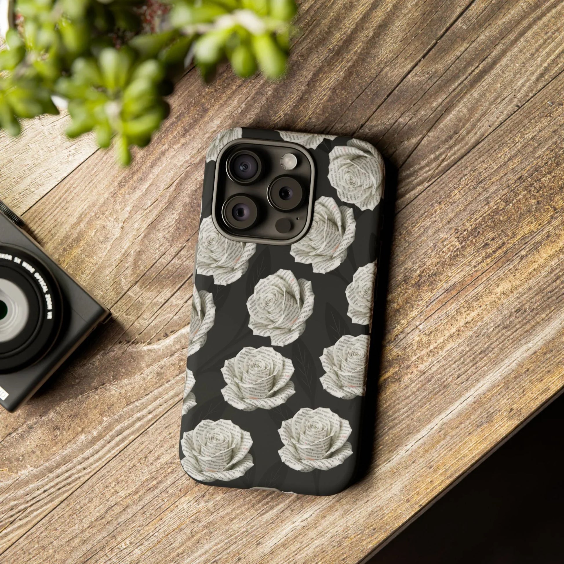 Silent Bloom Phone Case for iPhone 8-17 and Google Pixel 3-9 - KARARMDESIGN