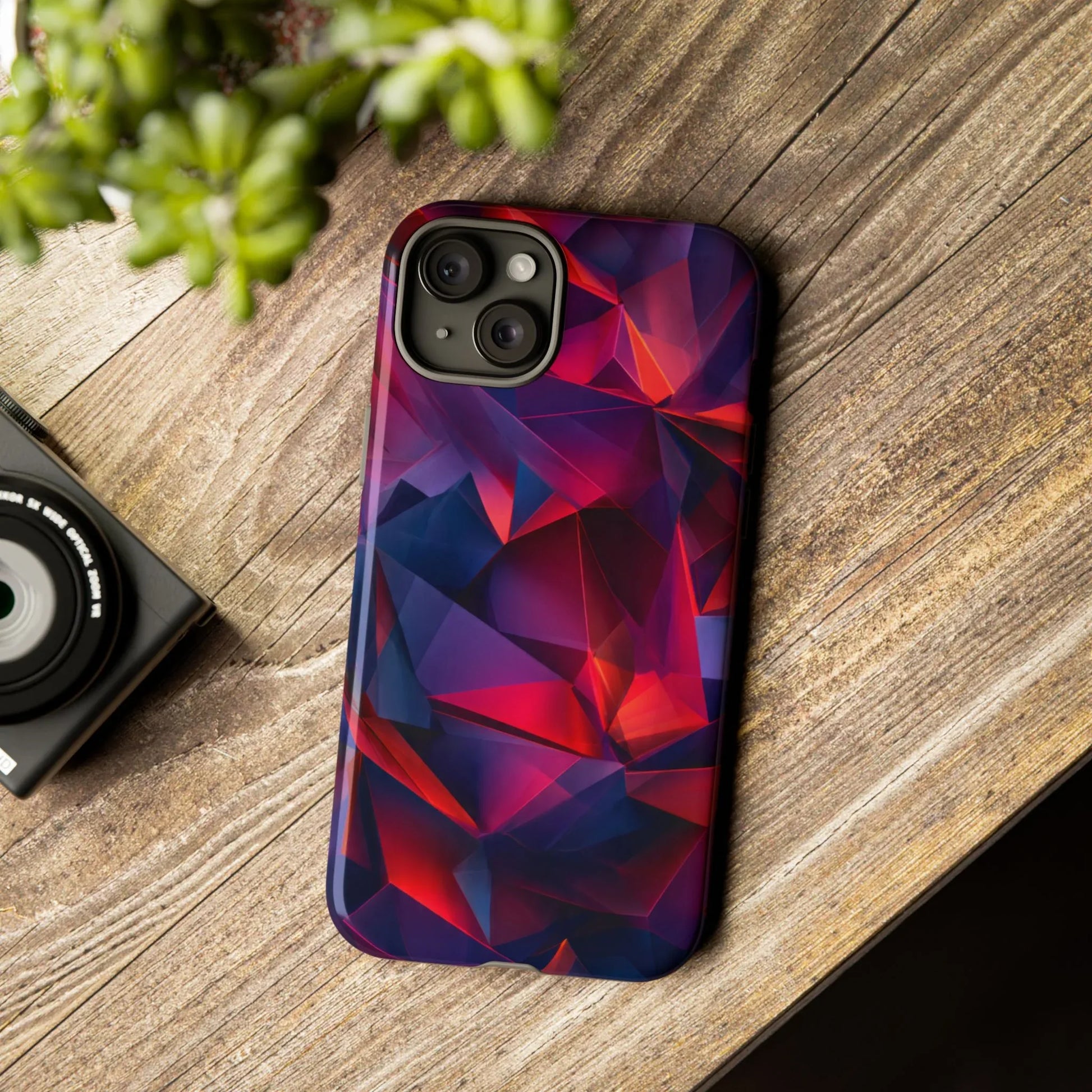 Crystalline Prism Phone Case for iPhone 8-17 and Google Pixel up to 9 - KARARMDESIGN