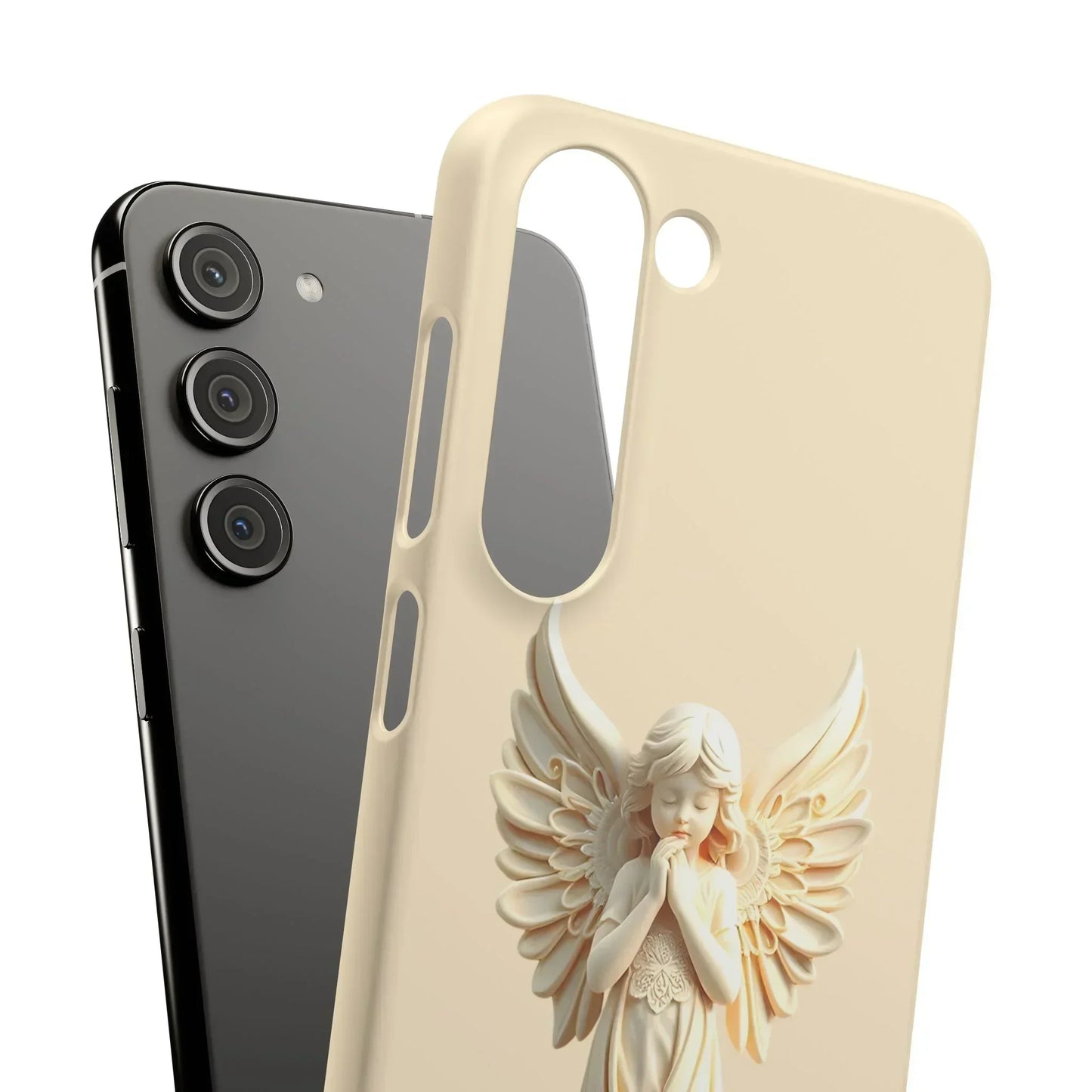 Heavenly Angel Phone Case for iPhone 7-16 and Samsung Galaxy S10-S24 Models - KarArmDesign