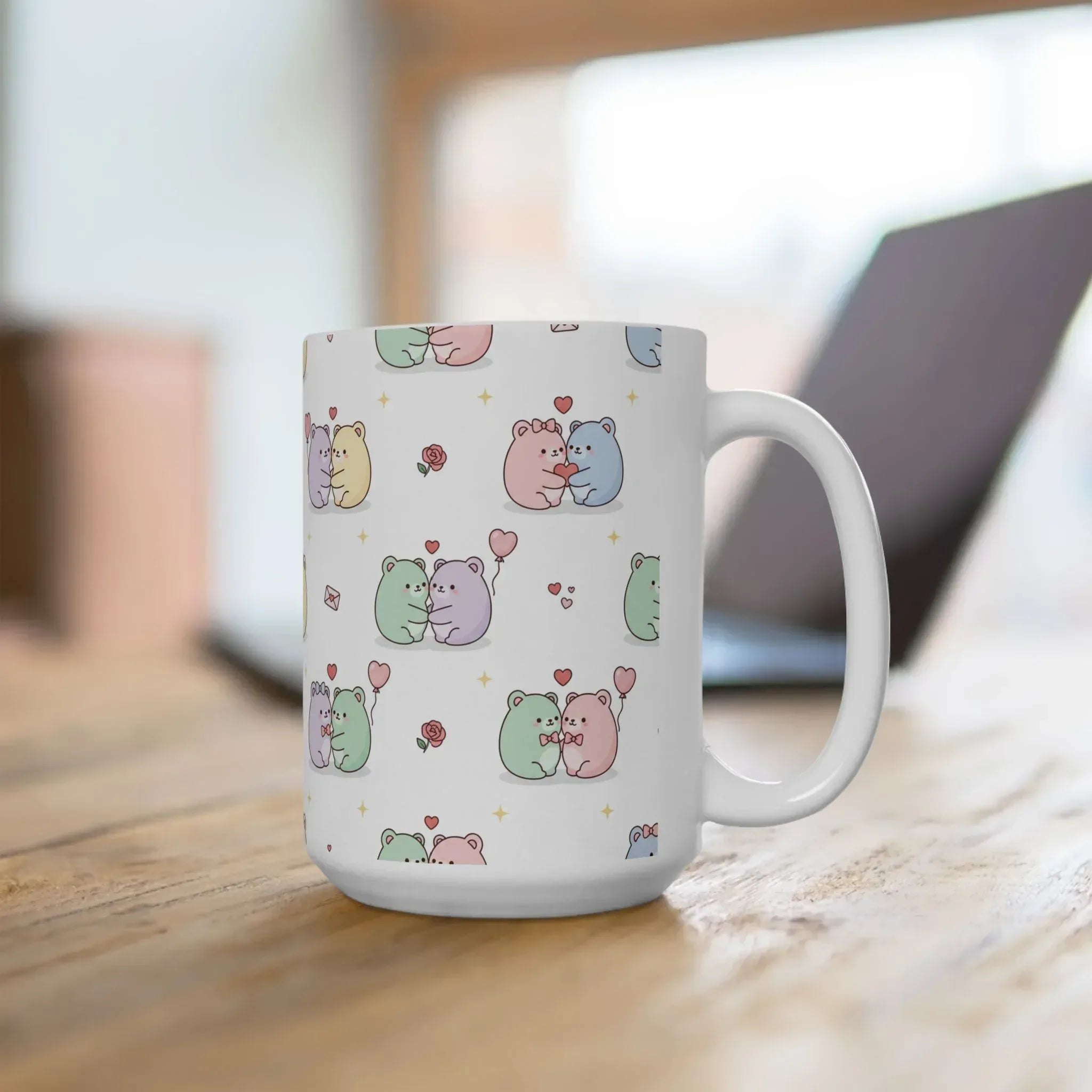 Sweet Whispers Ceramic Mug (11oz, 15oz) - KARARMDESIGN