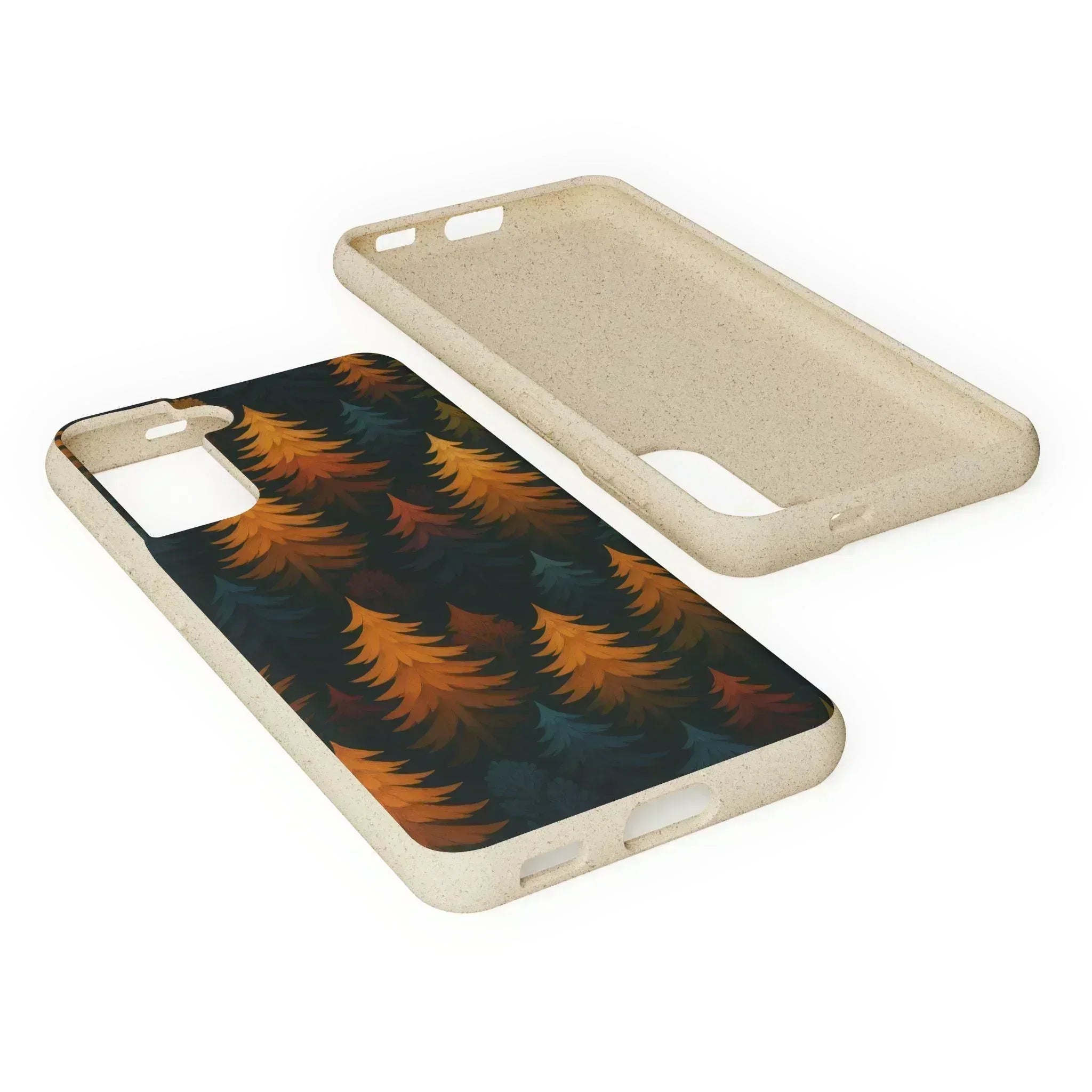 Eco Forest Biodegradable Phone Case for iPhone 11-16 and Galaxy S20-S22 - KARARMDESIGN