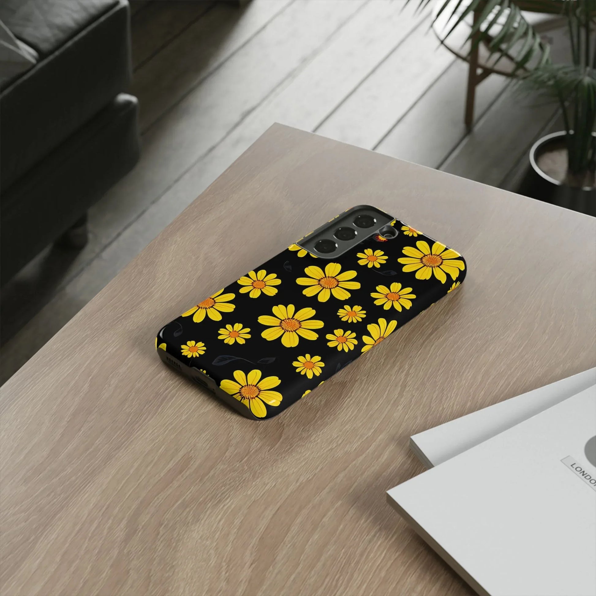 Elegant Floral Phone Case for Samsung Galaxy S20-S25 - KARARMDESIGN