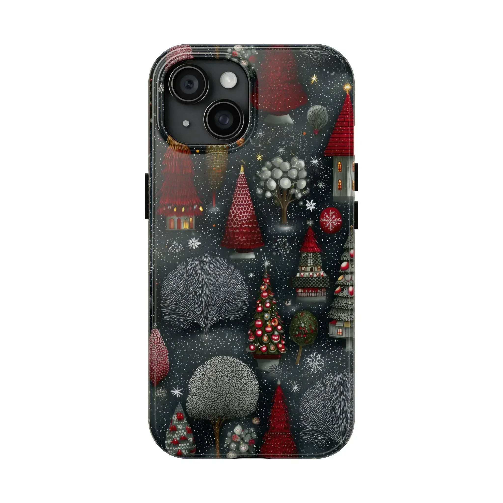 Frosted Fir Magic Phone Case for iPhone 11-17 - KARARMDESIGN