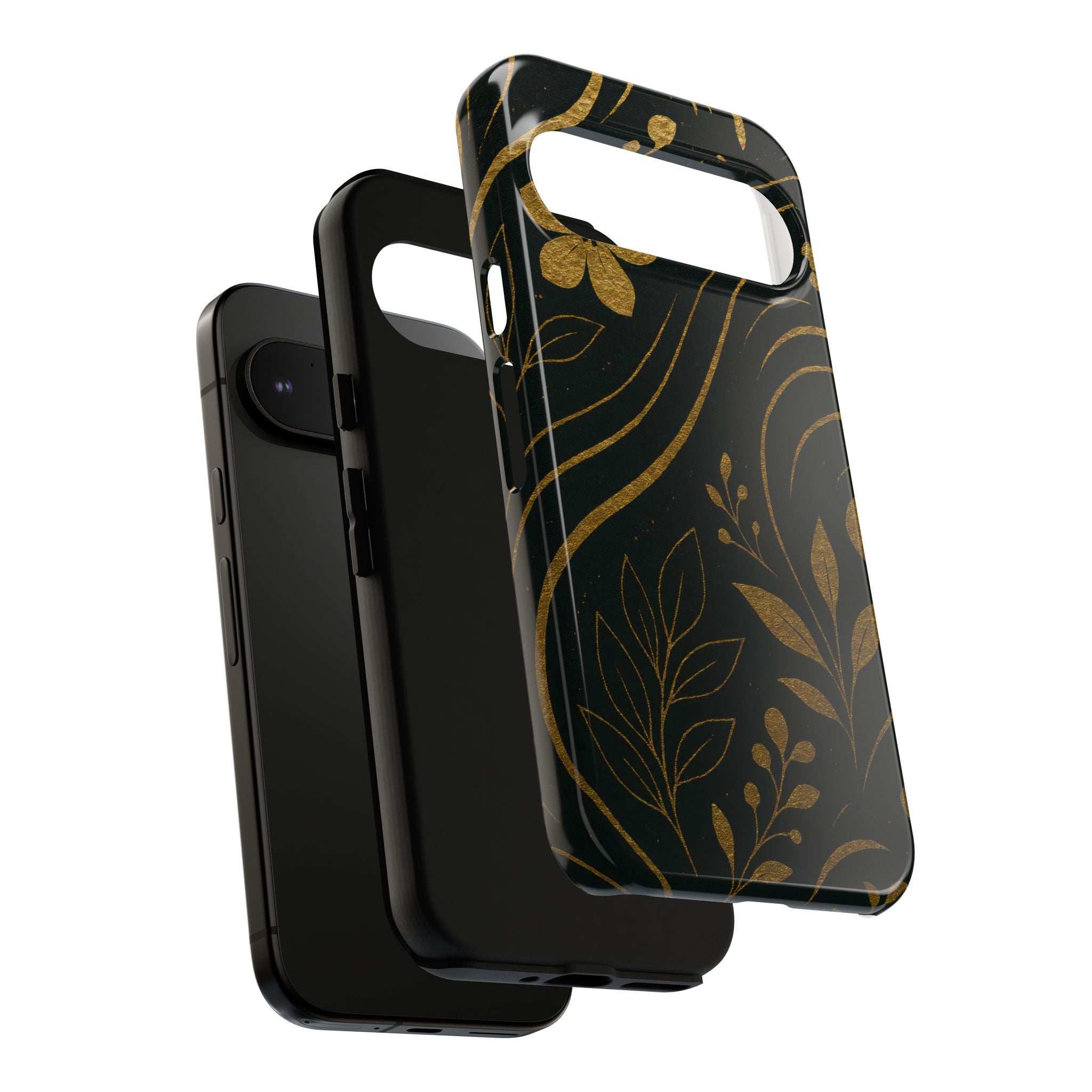Gold Pattern Tough Phone Case for Samsung Galaxy & Google Pixel