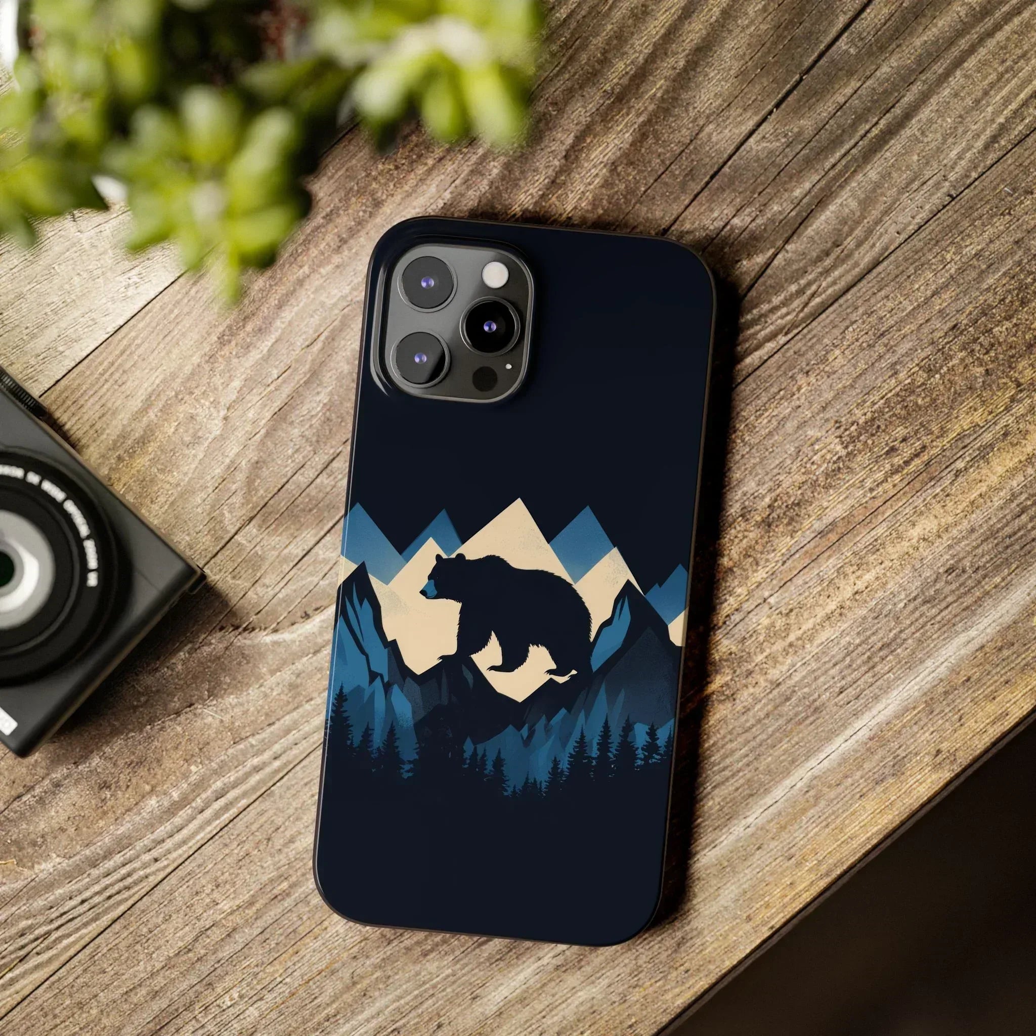 Wild Bear Phone Case for iPhone 11-17 - KARARMDESIGN