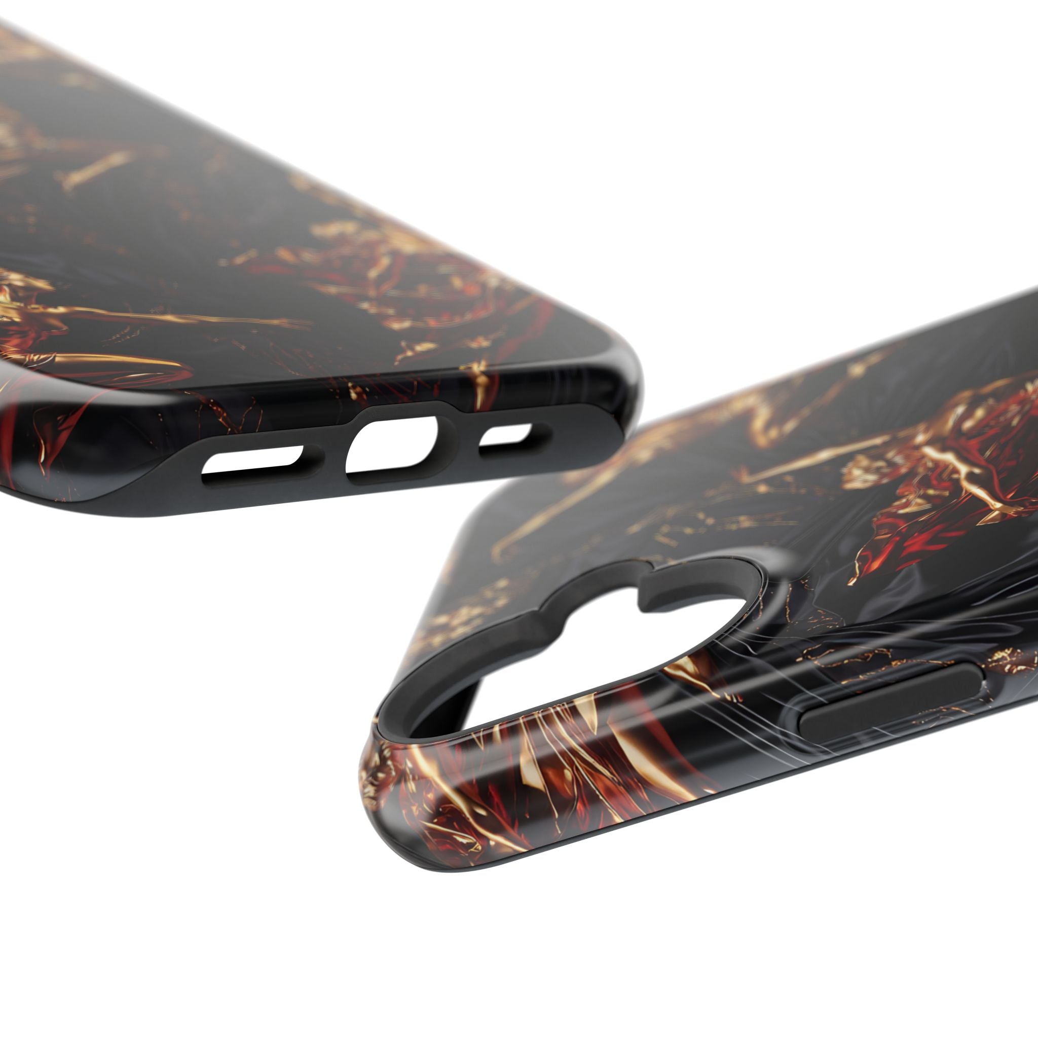 Gold Sculpture Phone Case for iPhone 13-17 & Samsung Galaxy S26