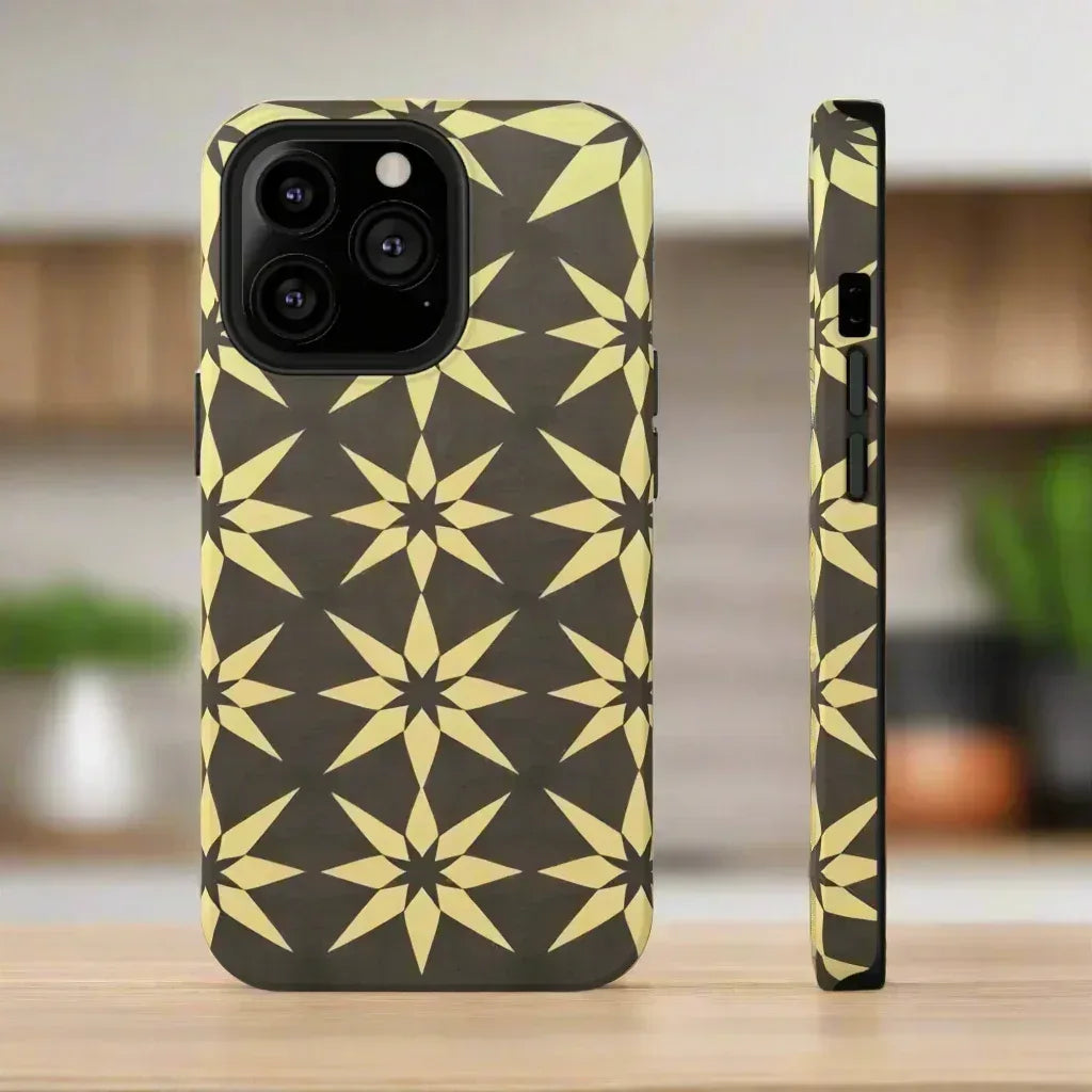 Star Phone Case for iPhone 12-16 and Samsung Galaxy S21-S22 - KARARMDESIGN