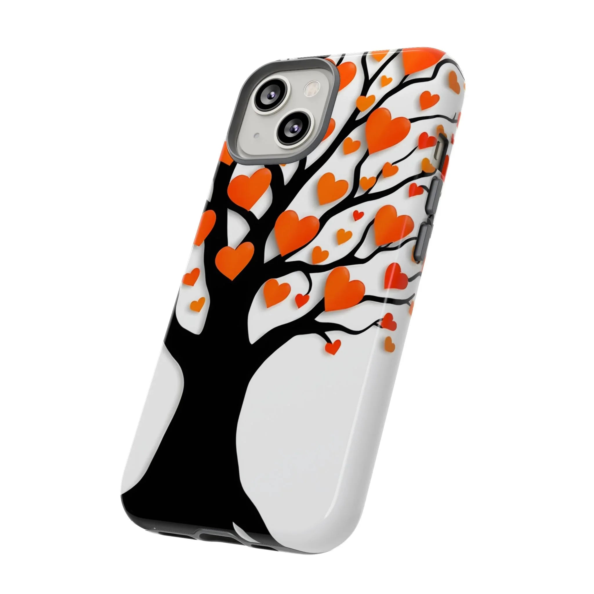 Heart Design Phone Case for iPhone 11–17 and Galaxy S20–S25 - KARARMDESIGN