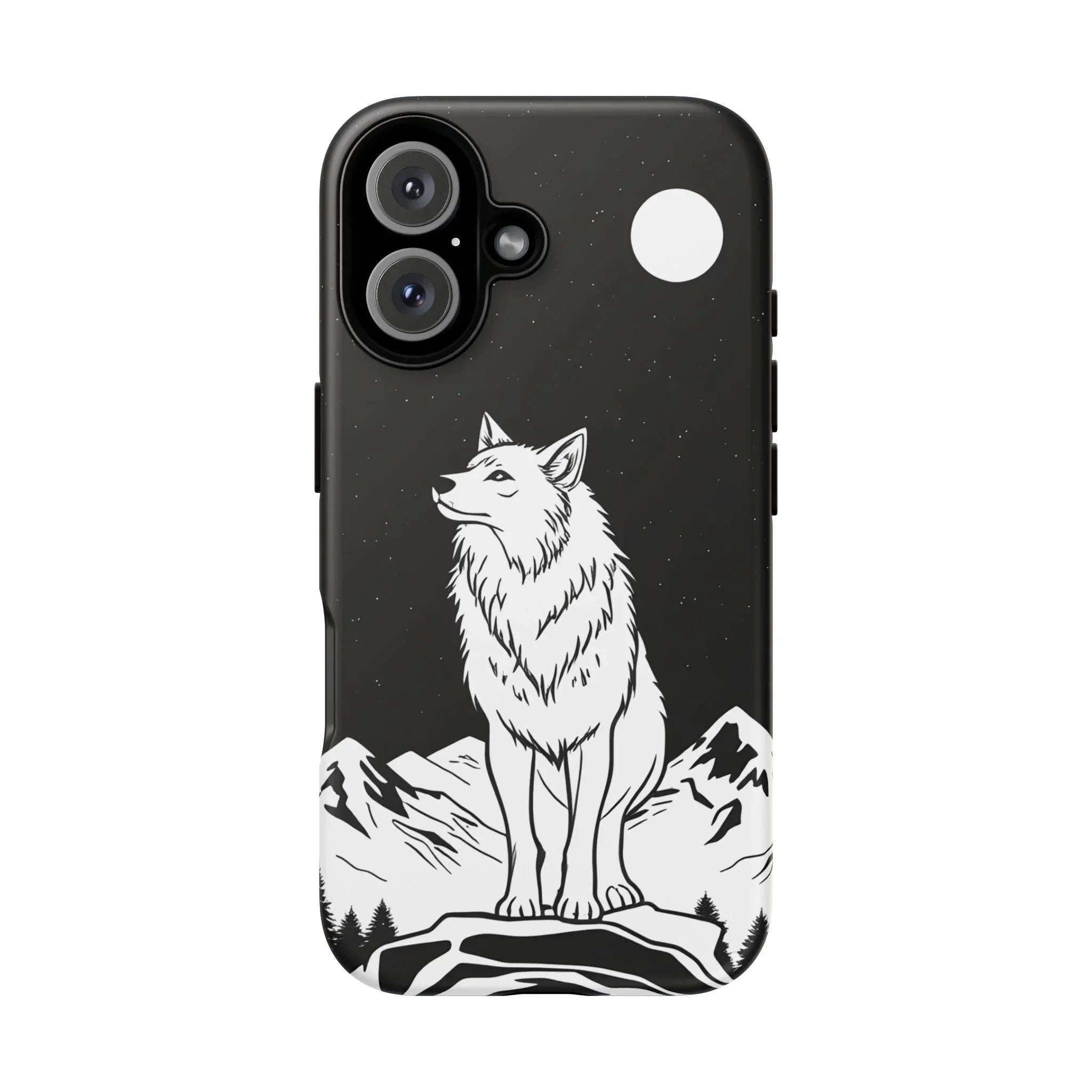 Majestic Wolf Phone Case for iPhone and Galaxy - KARARMDESIGN