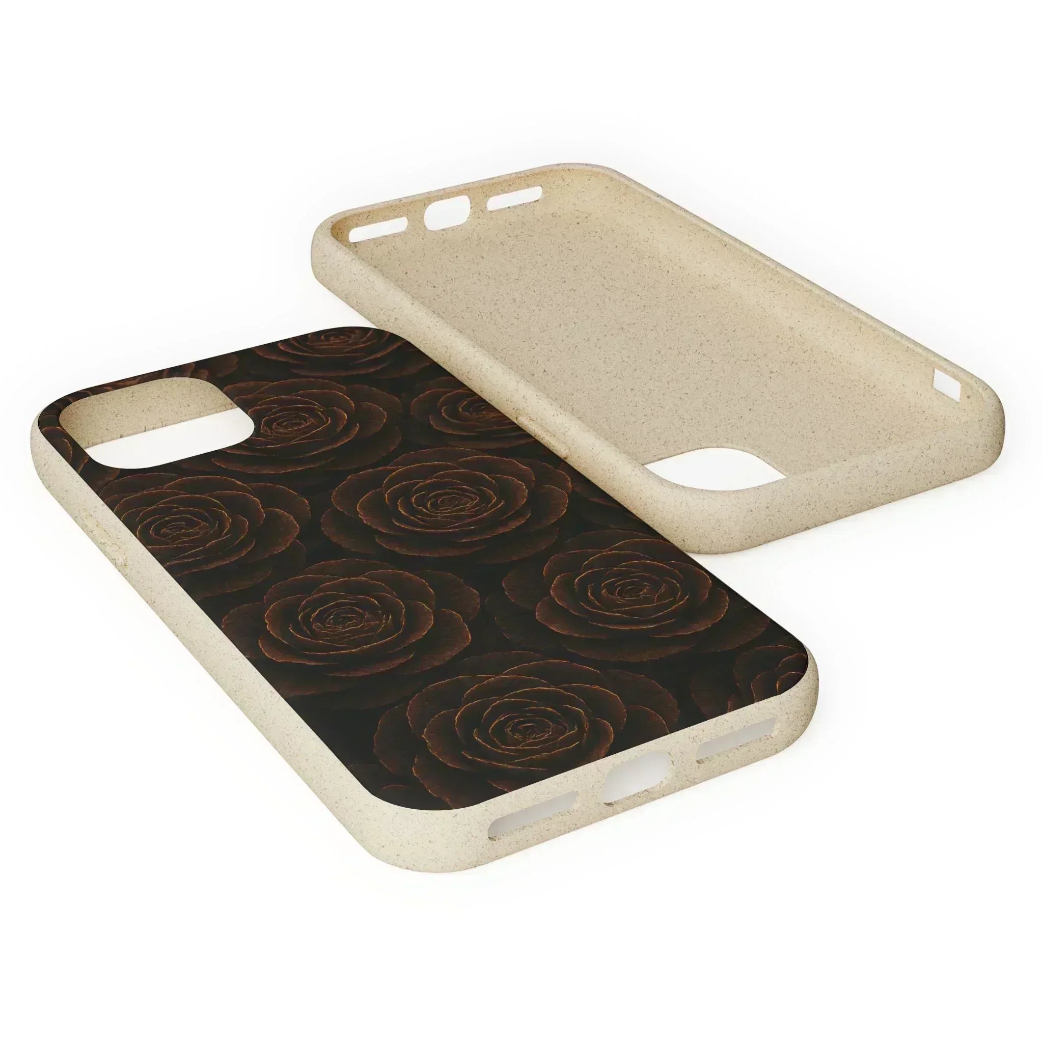 Wooden Roses Phone Case for iPhone 11-16 and Samsung Galaxy S20-S22 - KARARMDESIGN