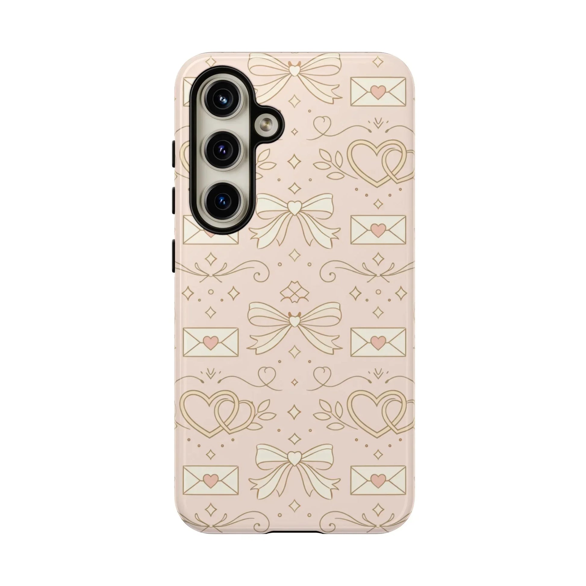 Sweet Romance Tough Phone Case for iPhone 11–17 & Galaxy S10–S25 - KARARMDESIGN