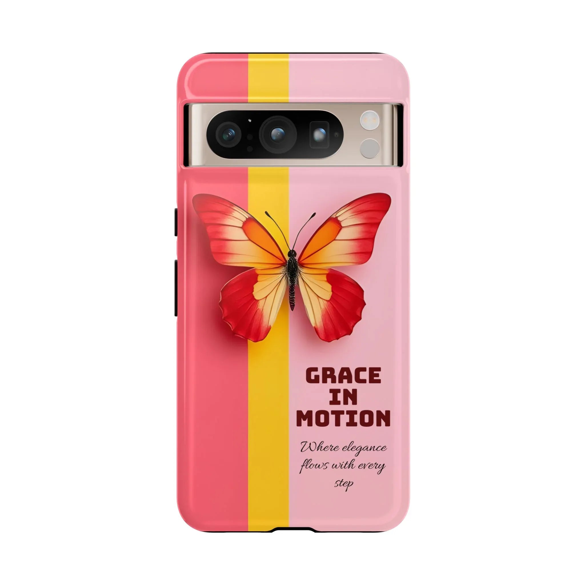 Grace in Motion – Elegant Phone Case for iPhone, Galaxy & Pixel - KARARMDESIGN