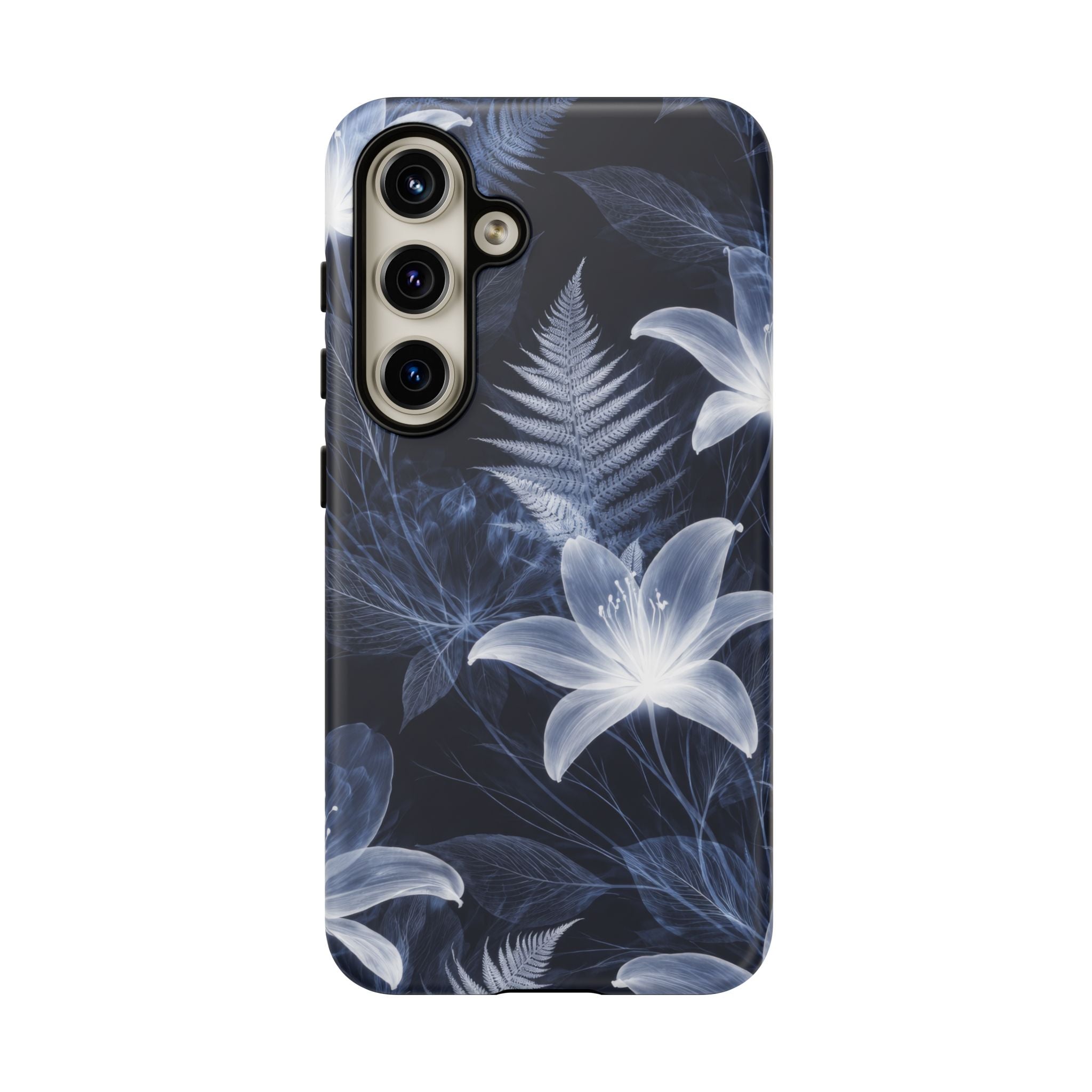 Moonlight Garden Phone Case for iPhone 11-17 and Galaxy S20-S26