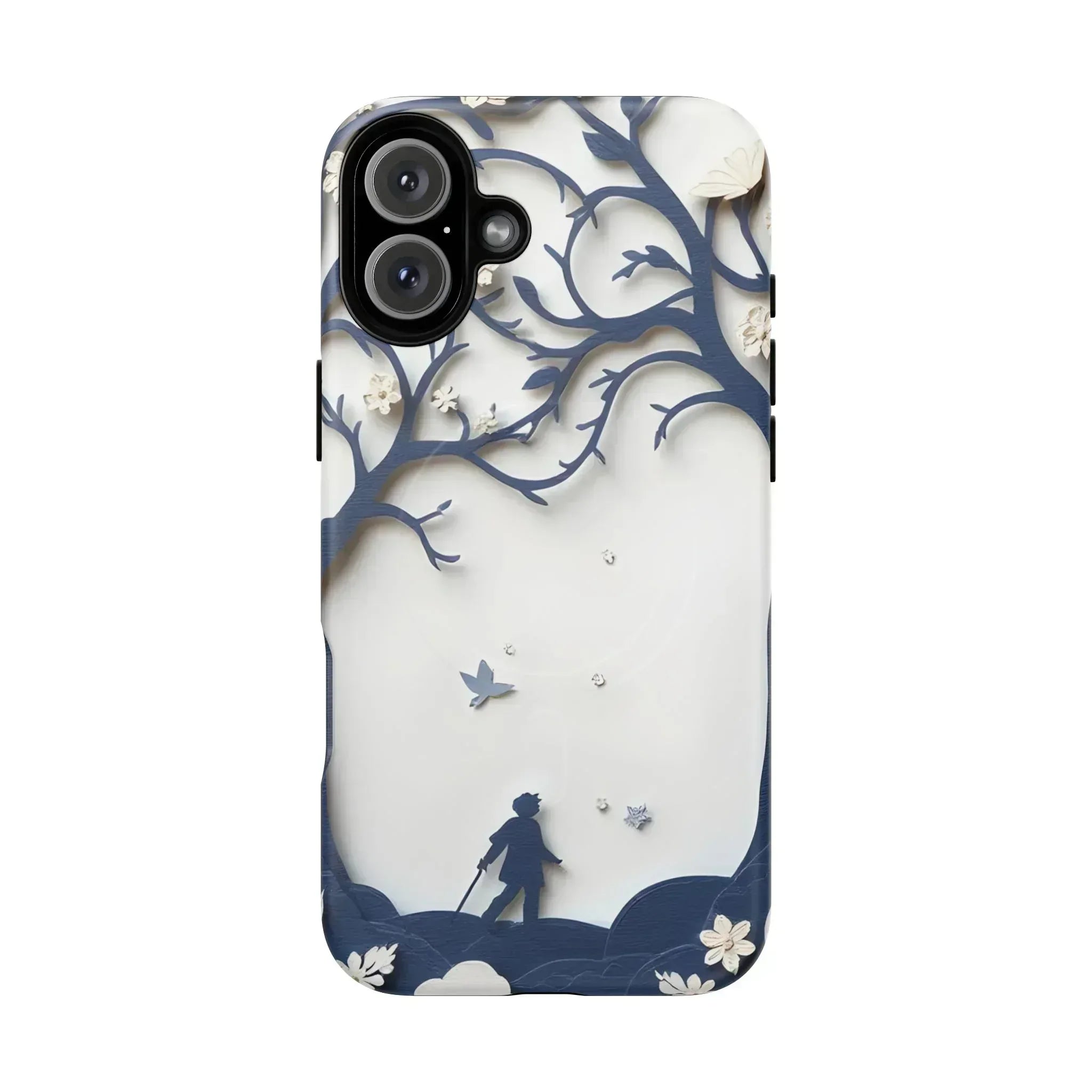 Nature Silhouette Phone Case for iPhone 14-16 - KARARMDESIGN