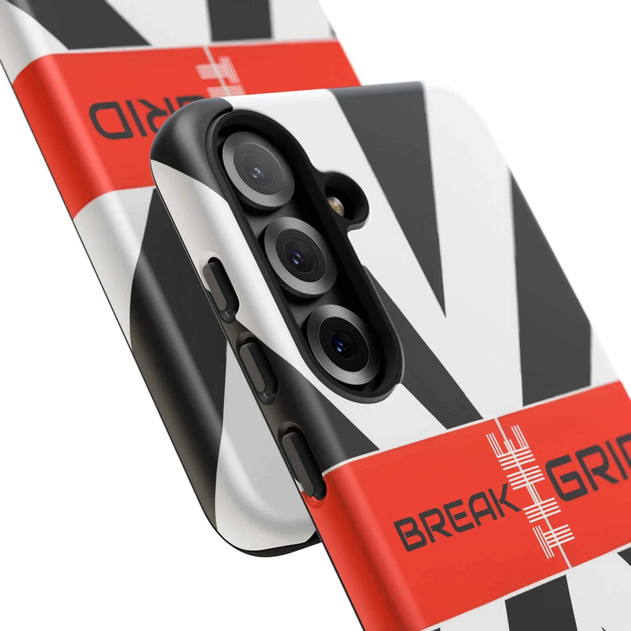 Break The Grid Phone Case for iPhone 11–16 and Galaxy S20–S25 - KARARMDESIGN