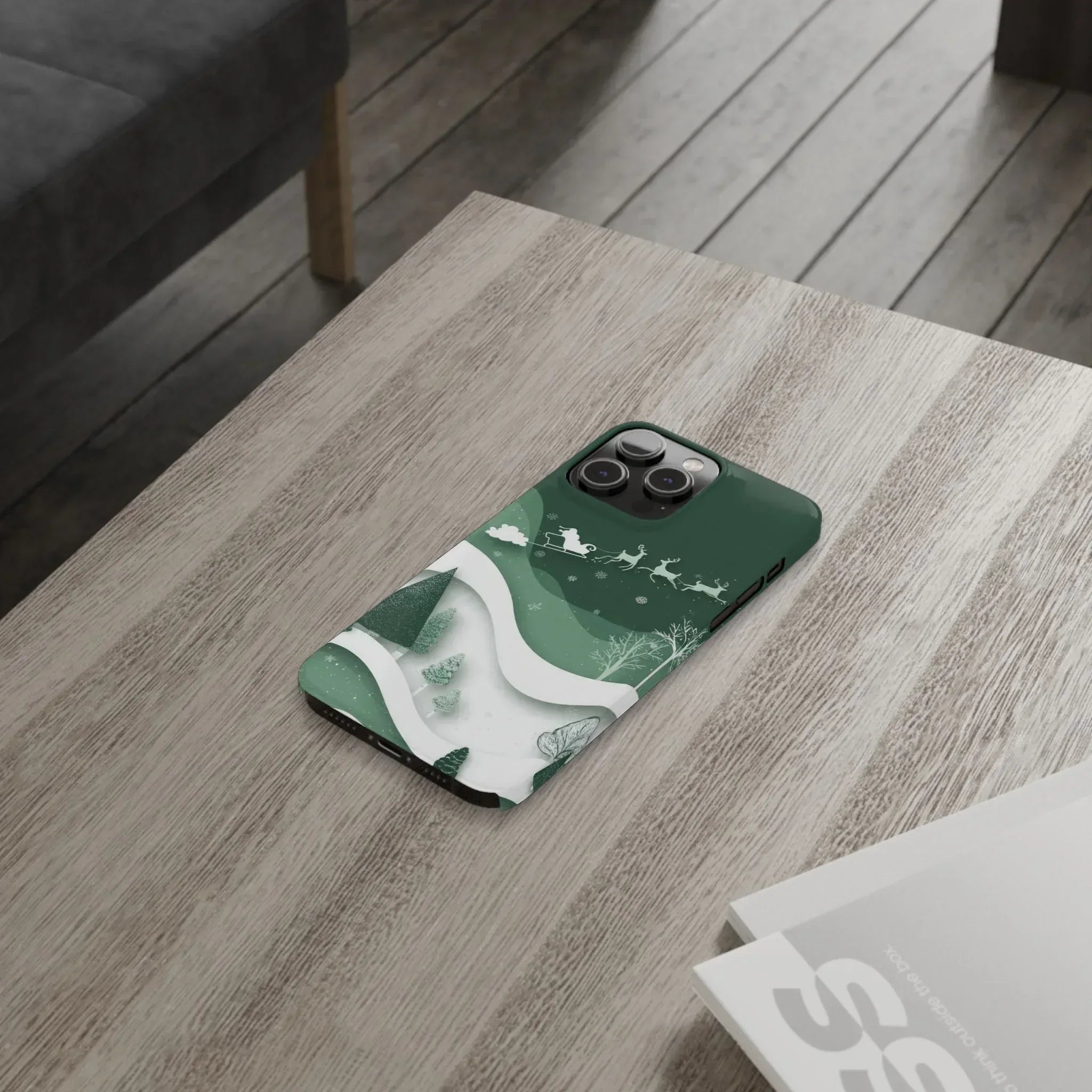 Evergreen Forest Phone Case for iPhone 11–17 - KARARMDESIGN