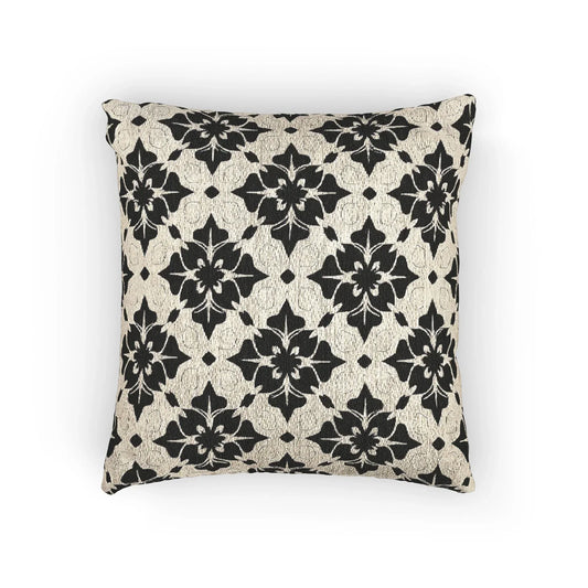 Woven Pattern Throw Pillow – Beautiful Textured Design for Stylish Spaces - KarArmDesign