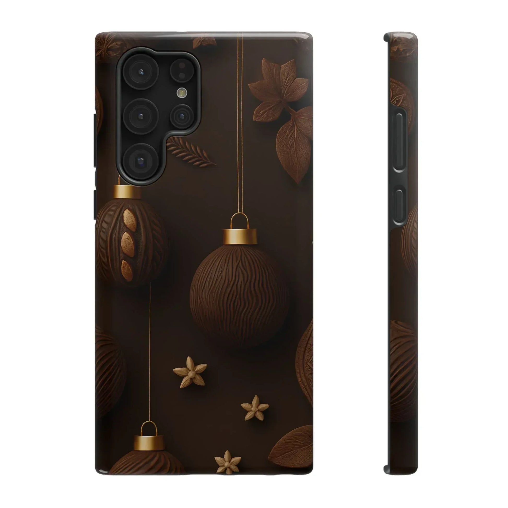 Chocolate Ornaments Phone Case for iPhone 11-17 and Galaxy S21-S22 - KARARMDESIGN