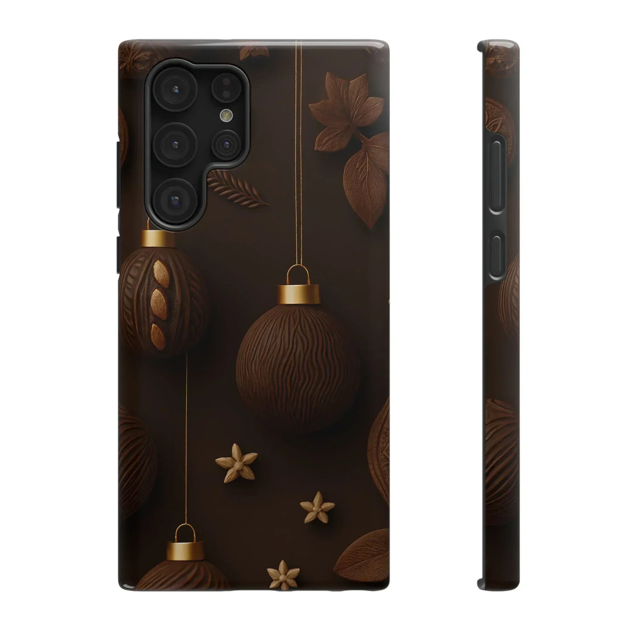 Chocolate Ornaments Phone Case for iPhone 11-17 and Galaxy S21-S22 - KARARMDESIGN