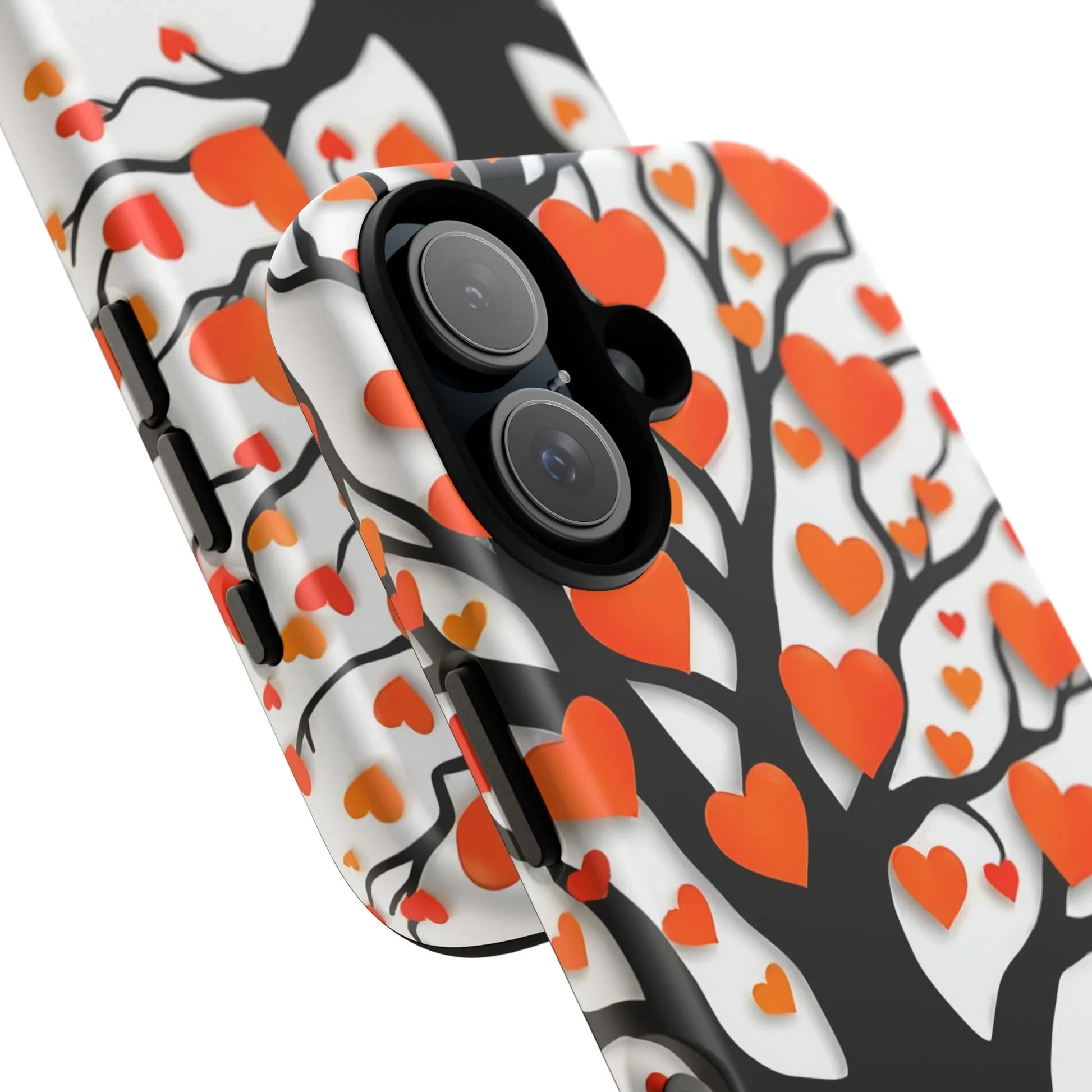 Heart Design Phone Case for iPhone 11–17 and Galaxy S20–S25 - KARARMDESIGN