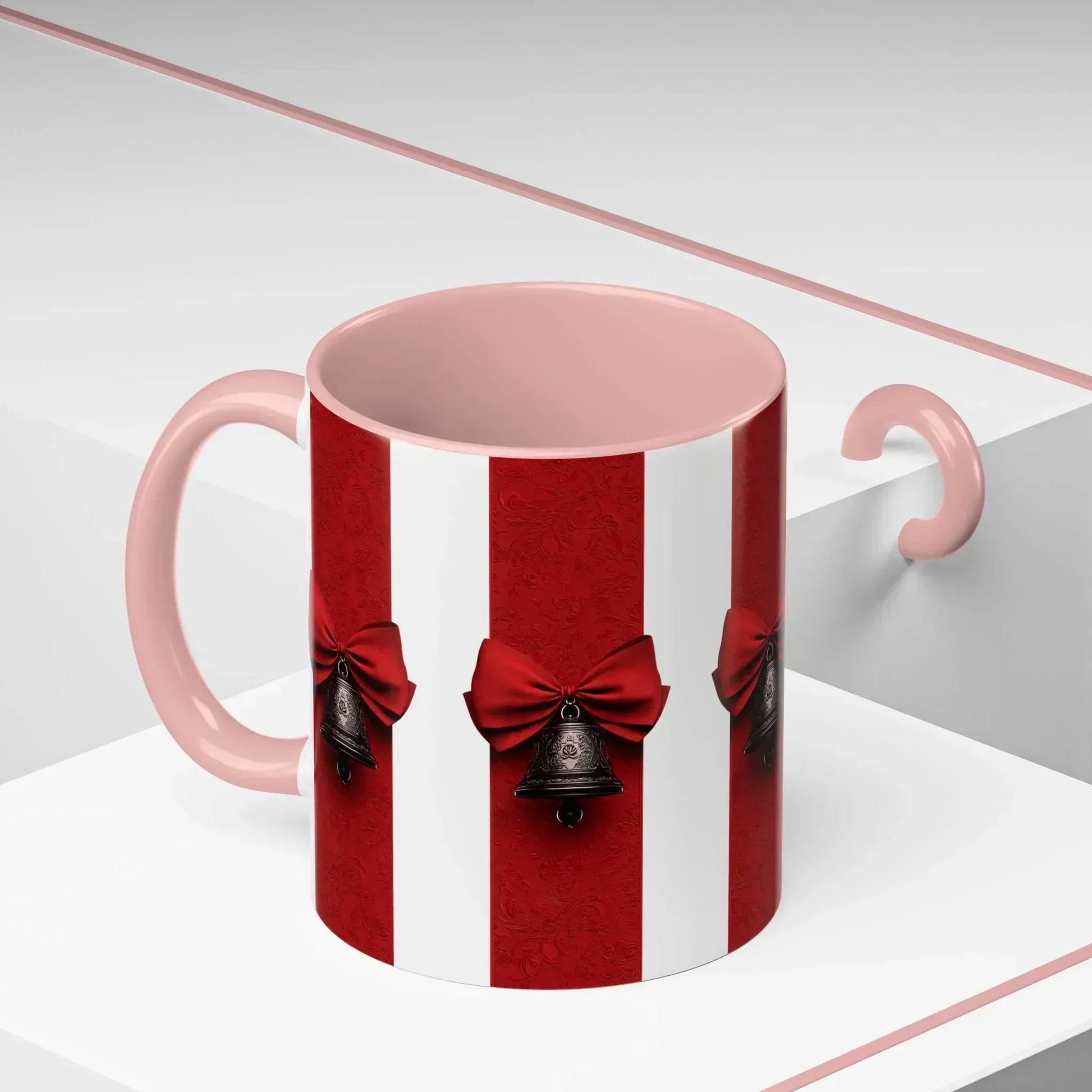 Holiday Bells Mug - Accent Coffee Mug (11, 15oz) - KARARMDESIGN