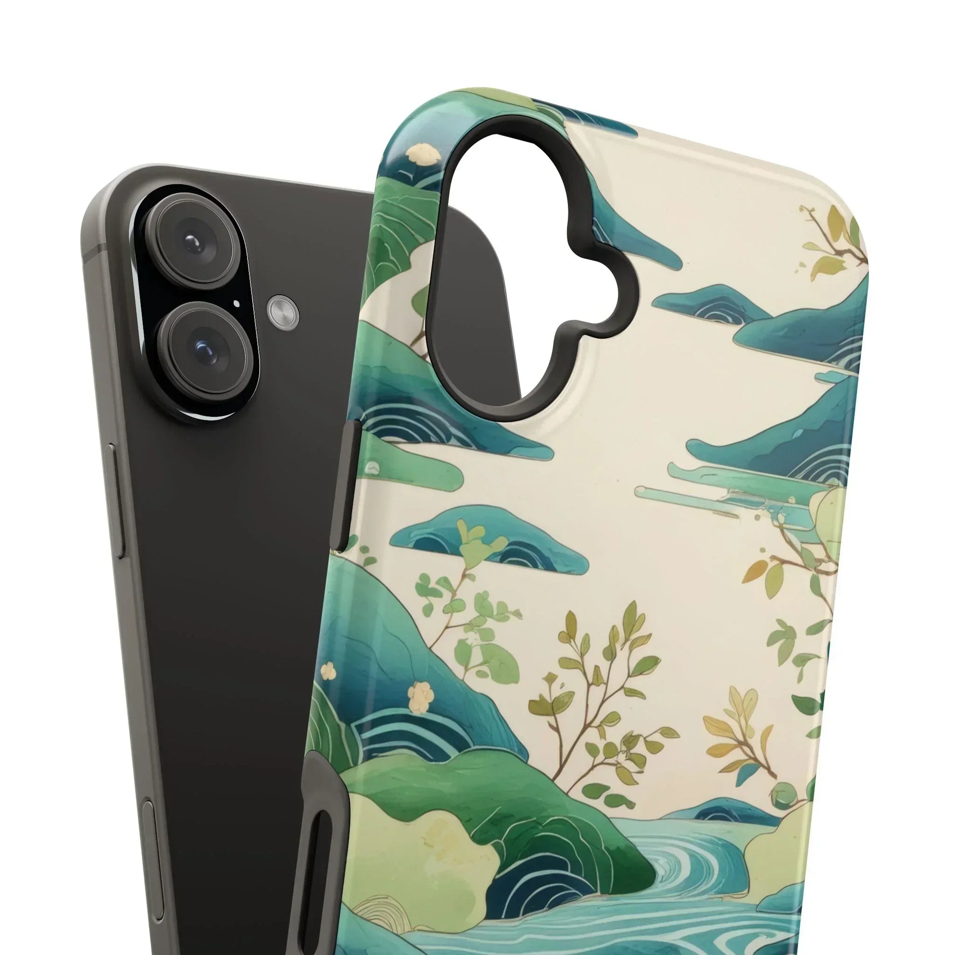 Nature Landscape Phone Case for iPhone 12-16 and Samsung Galaxy S21-S22 Models - KarArmDesign