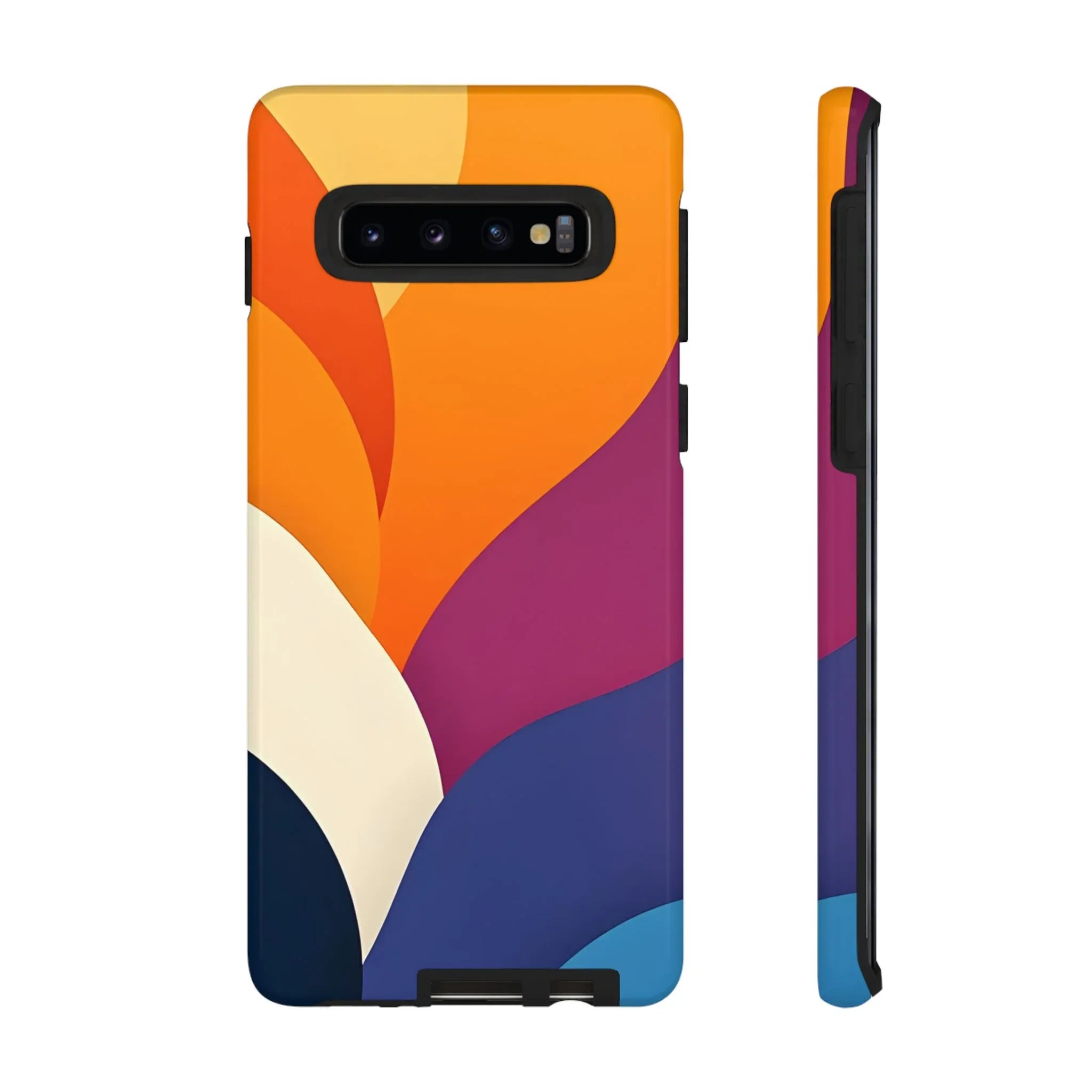 Vibrant Abstract Design Phone Case for iPhone and Galaxy - KARARMDESIGN