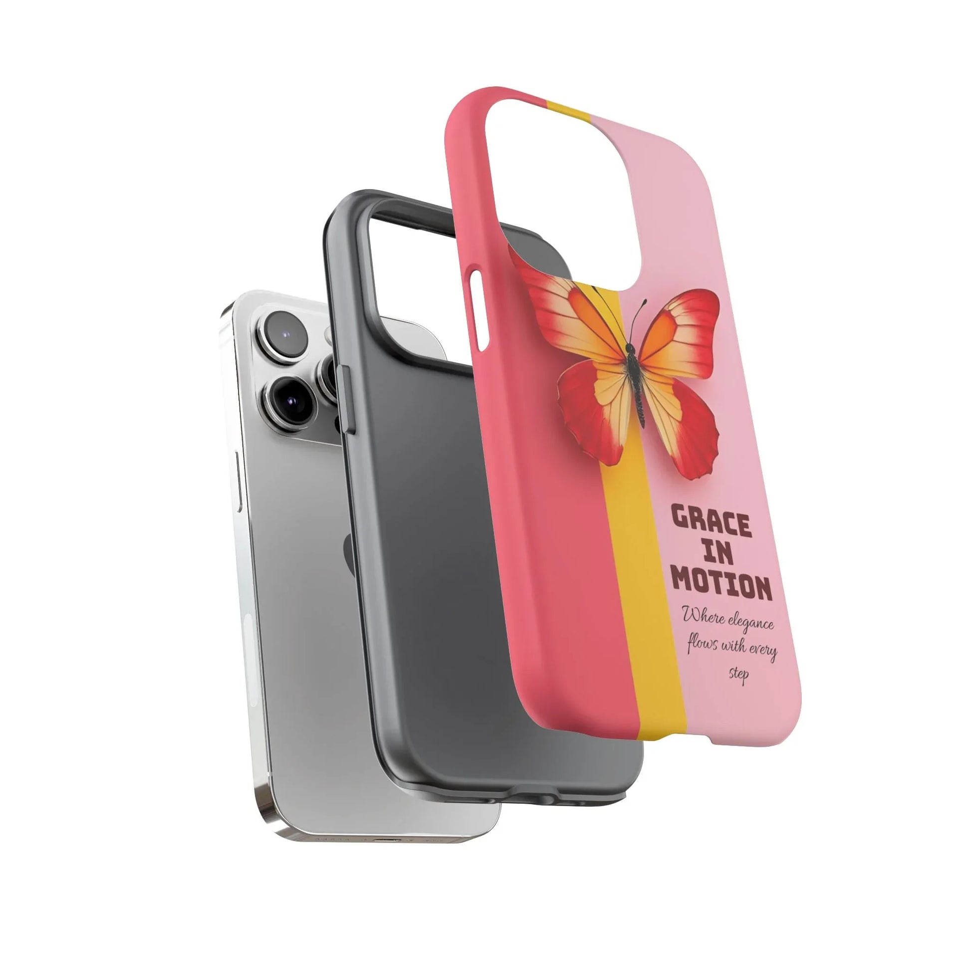 Grace in Motion – Elegant Phone Case for iPhone, Galaxy & Pixel - KARARMDESIGN