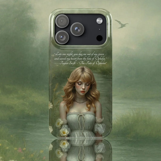 "Melancholic Ophelia" Phone Case for iPhone 7-17 Models